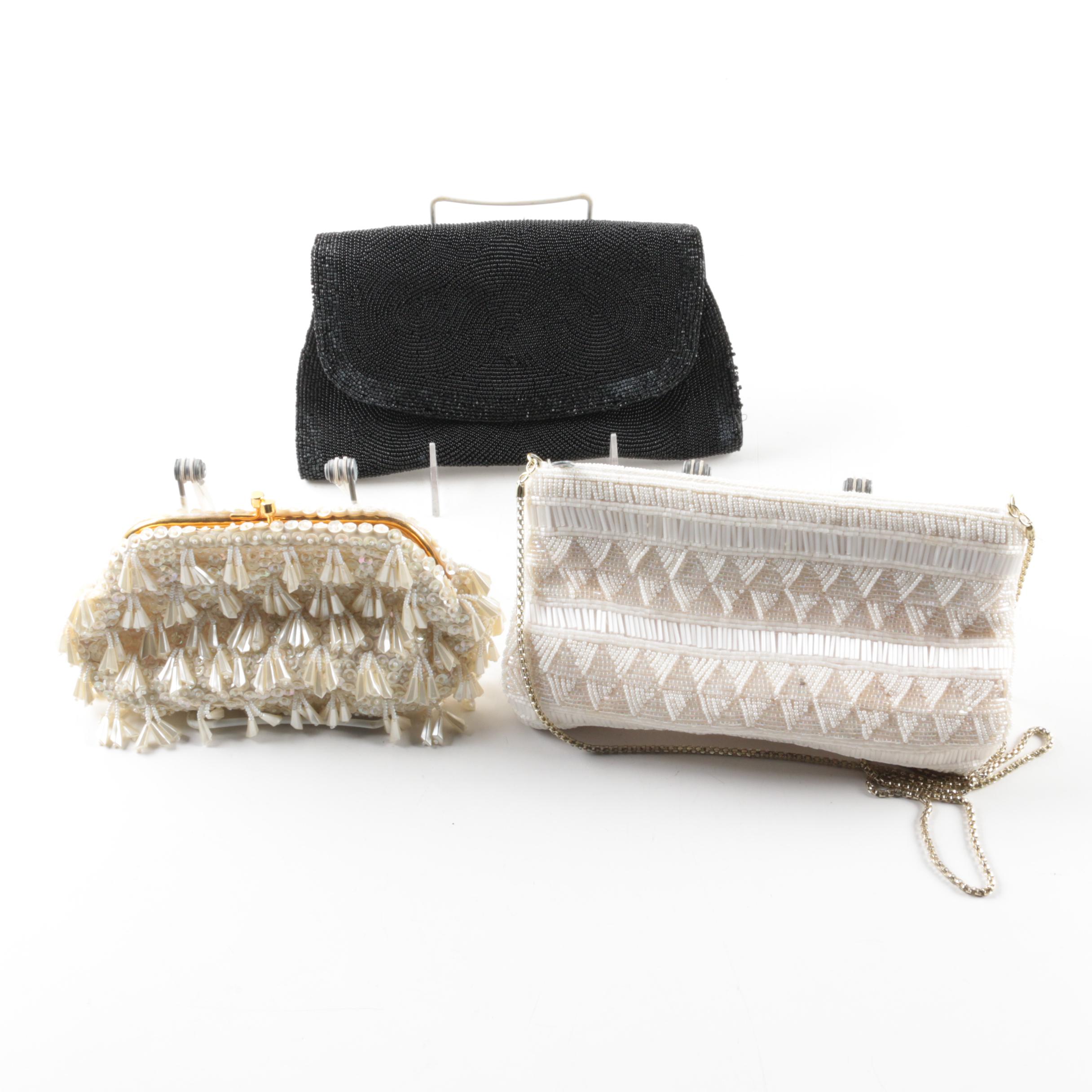 Vintage Embellished Evening Bags Including Bonwit Teller and La Regale