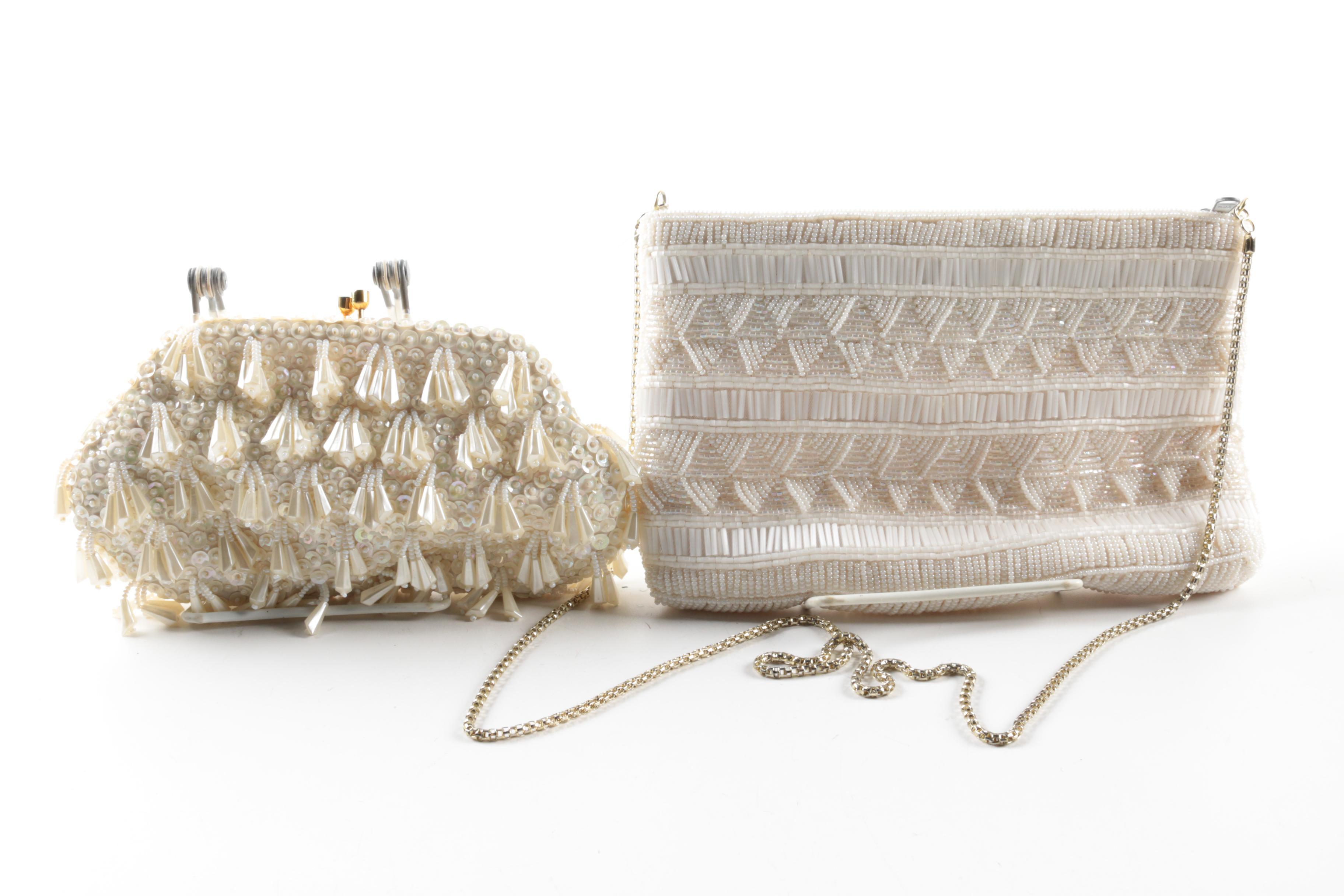 Vintage Embellished Evening Bags Including Bonwit Teller and La Regale