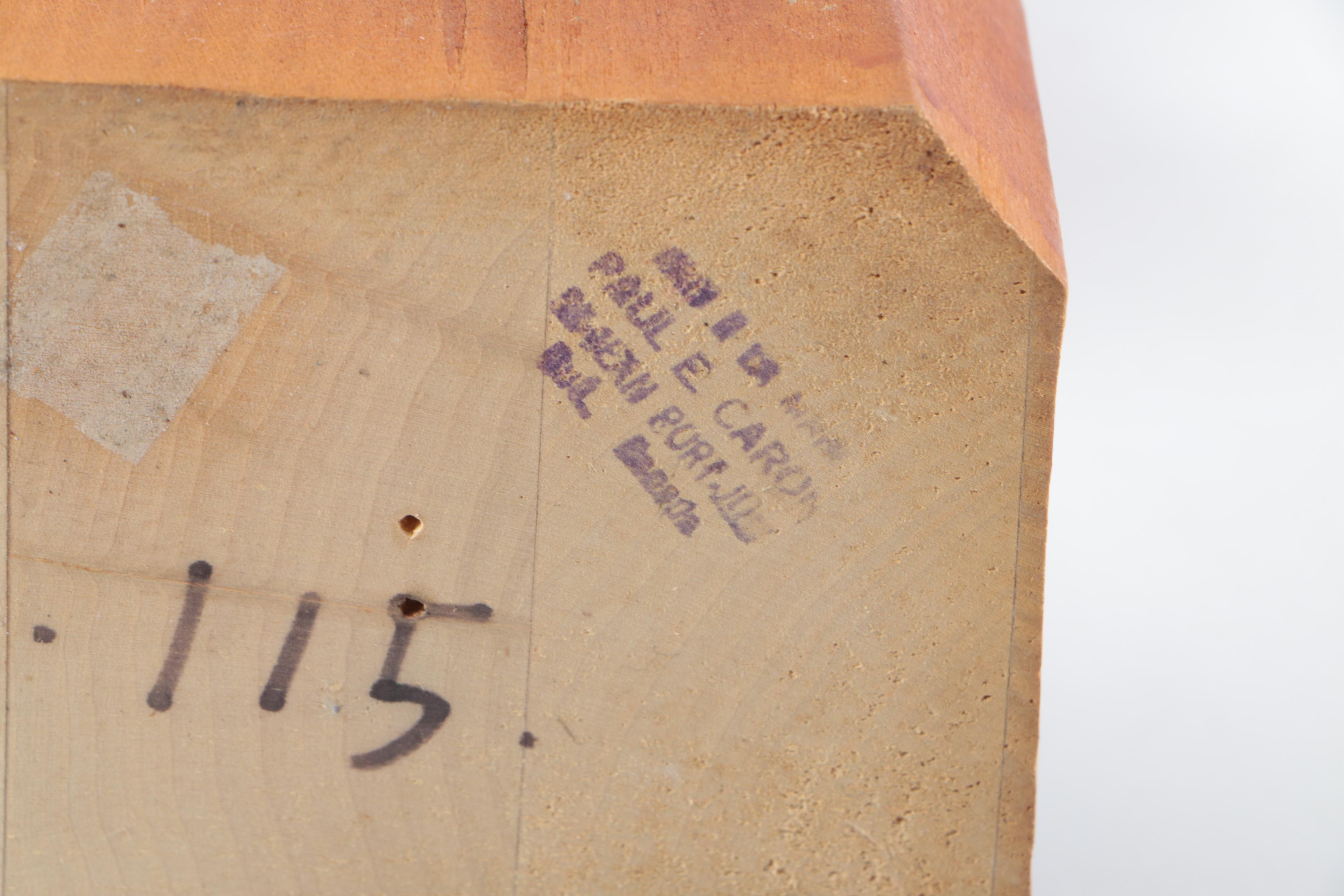 Wood Carved Figurines and Statuette including Paul Emile Caron