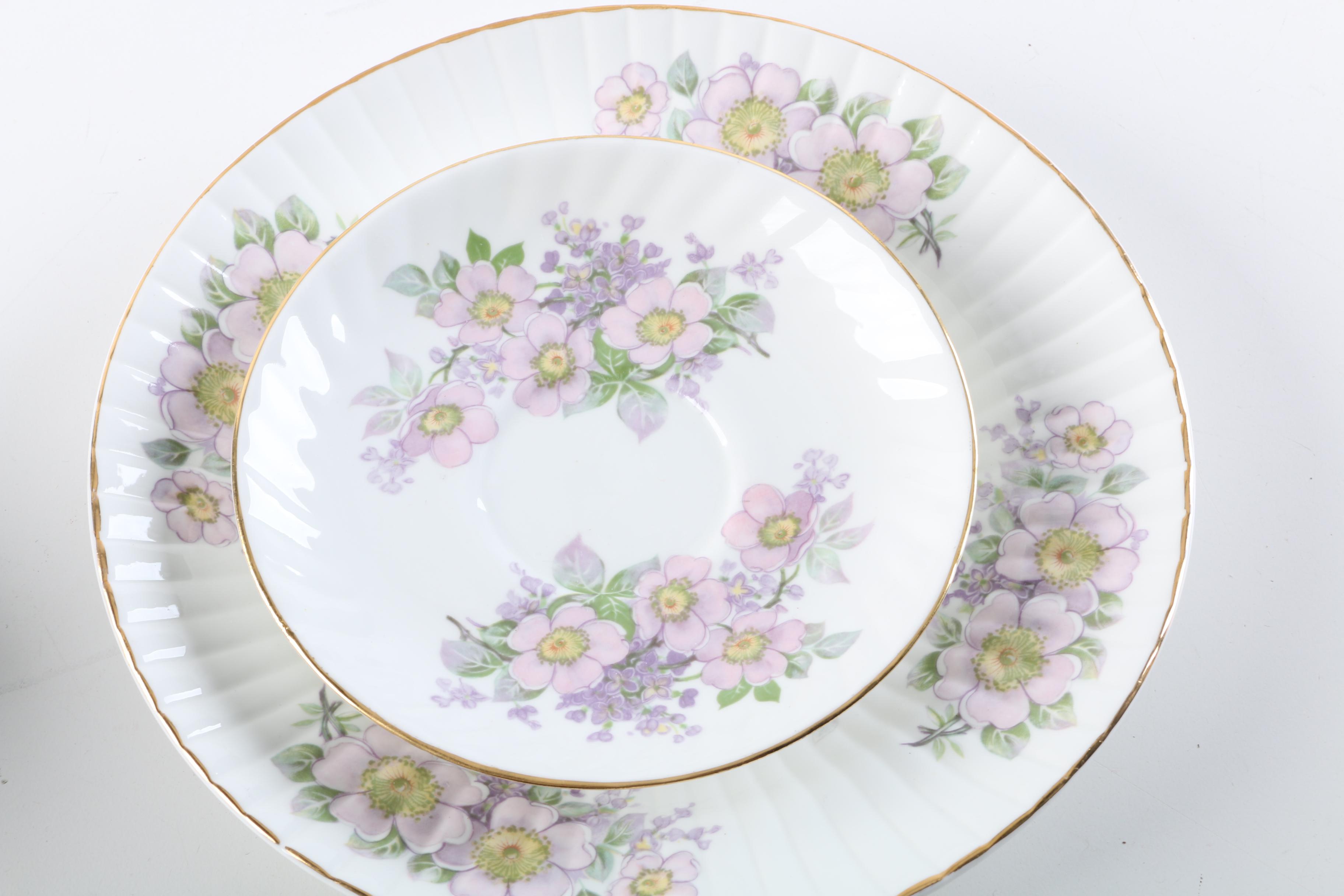 Tea Cup Sets Including Royal Standard "Winsome"  and Paragon "Country Lane"