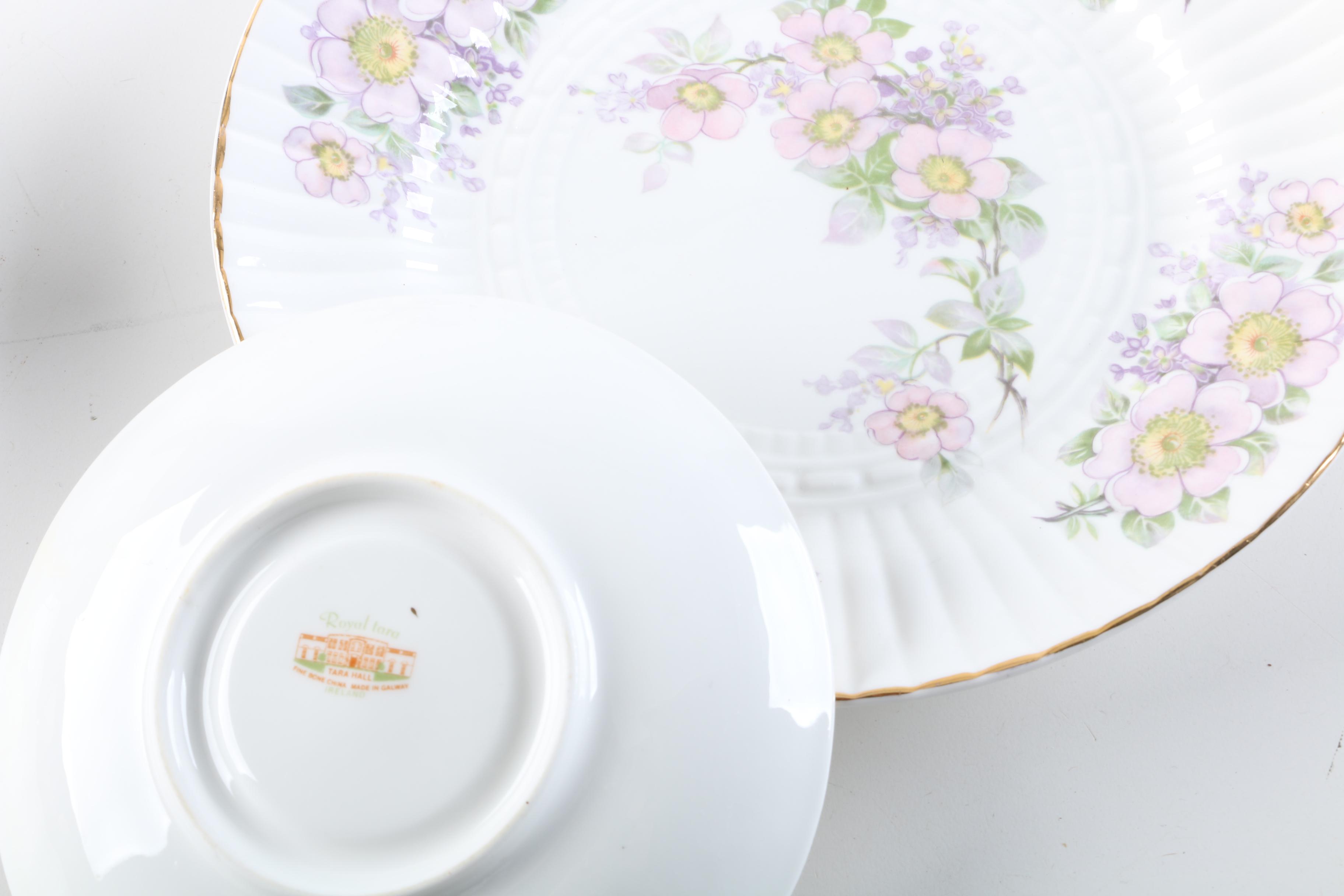 Tea Cup Sets Including Royal Standard "Winsome"  and Paragon "Country Lane"