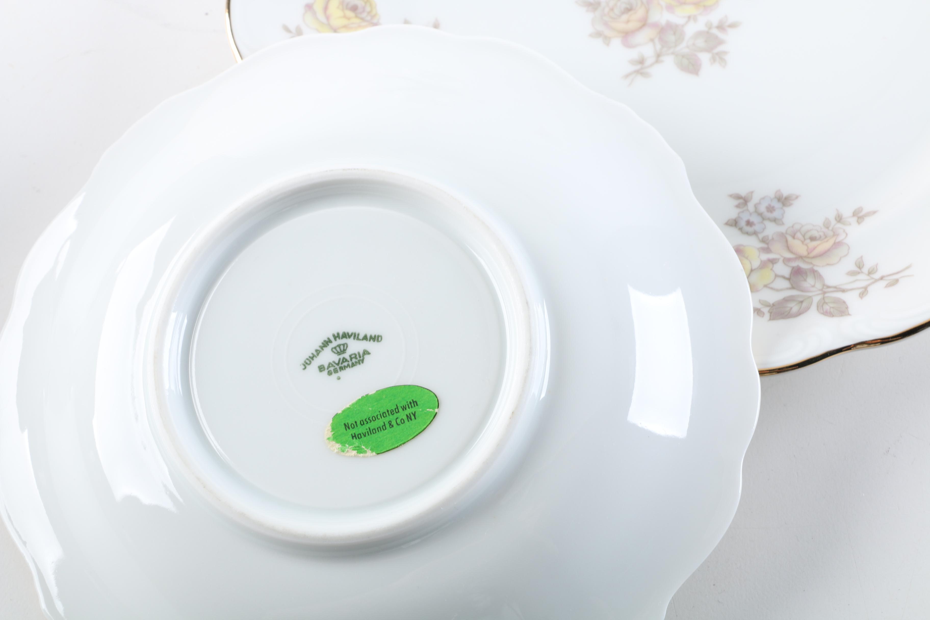 Tea Cup Sets Including Royal Standard "Winsome"  and Paragon "Country Lane"
