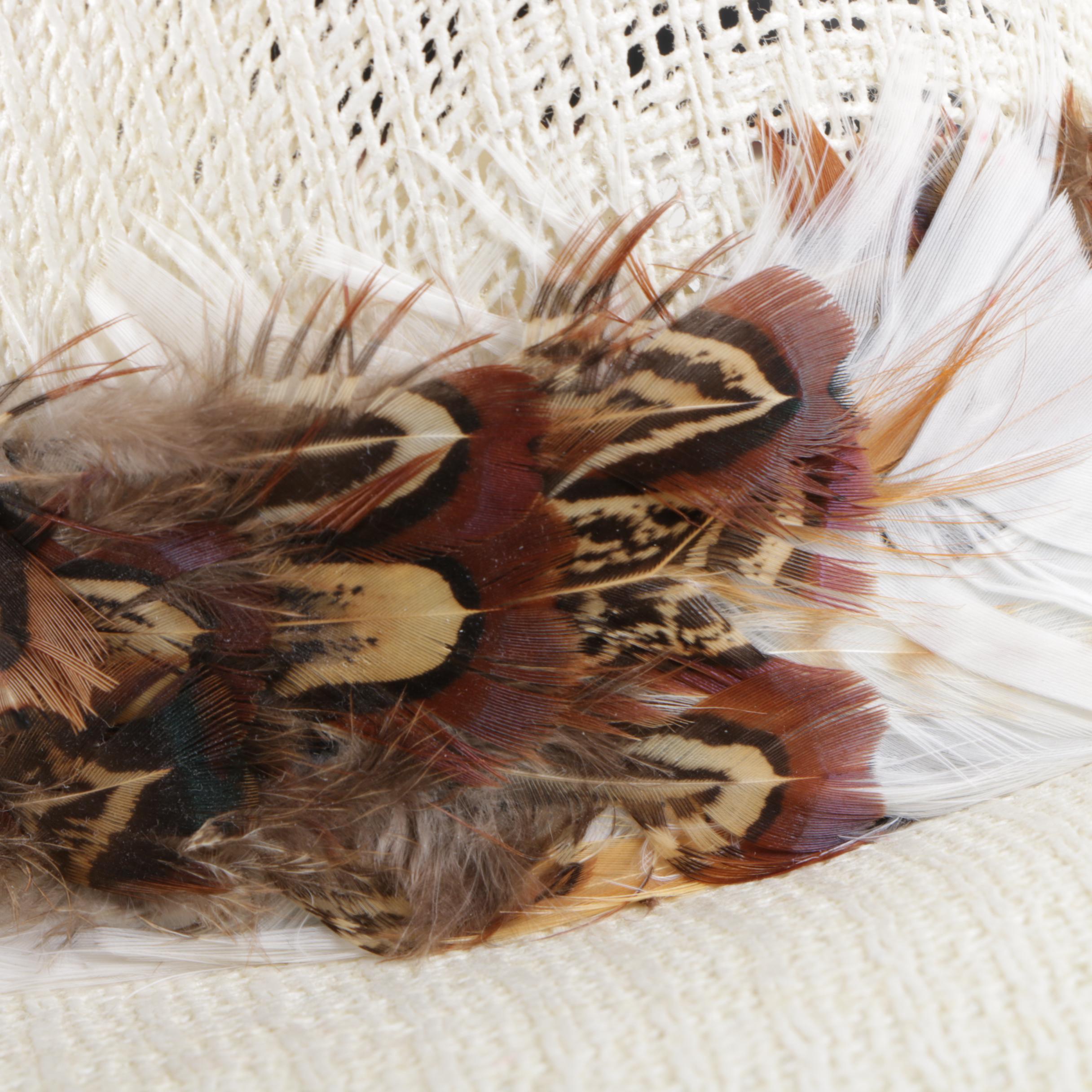 Vintage Feathered Cowboy Hats Including Miller Bros.