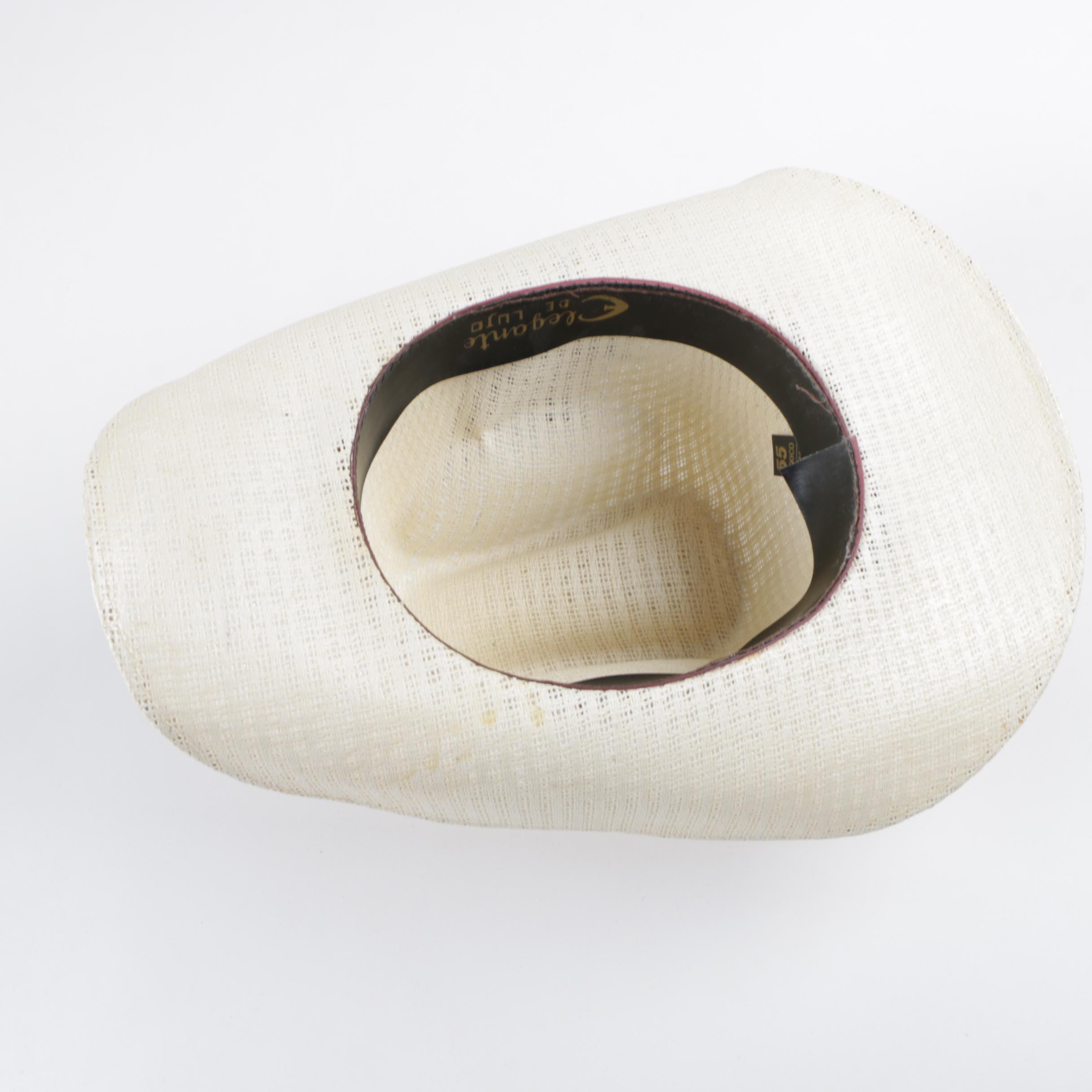 Vintage Feathered Cowboy Hats Including Miller Bros.