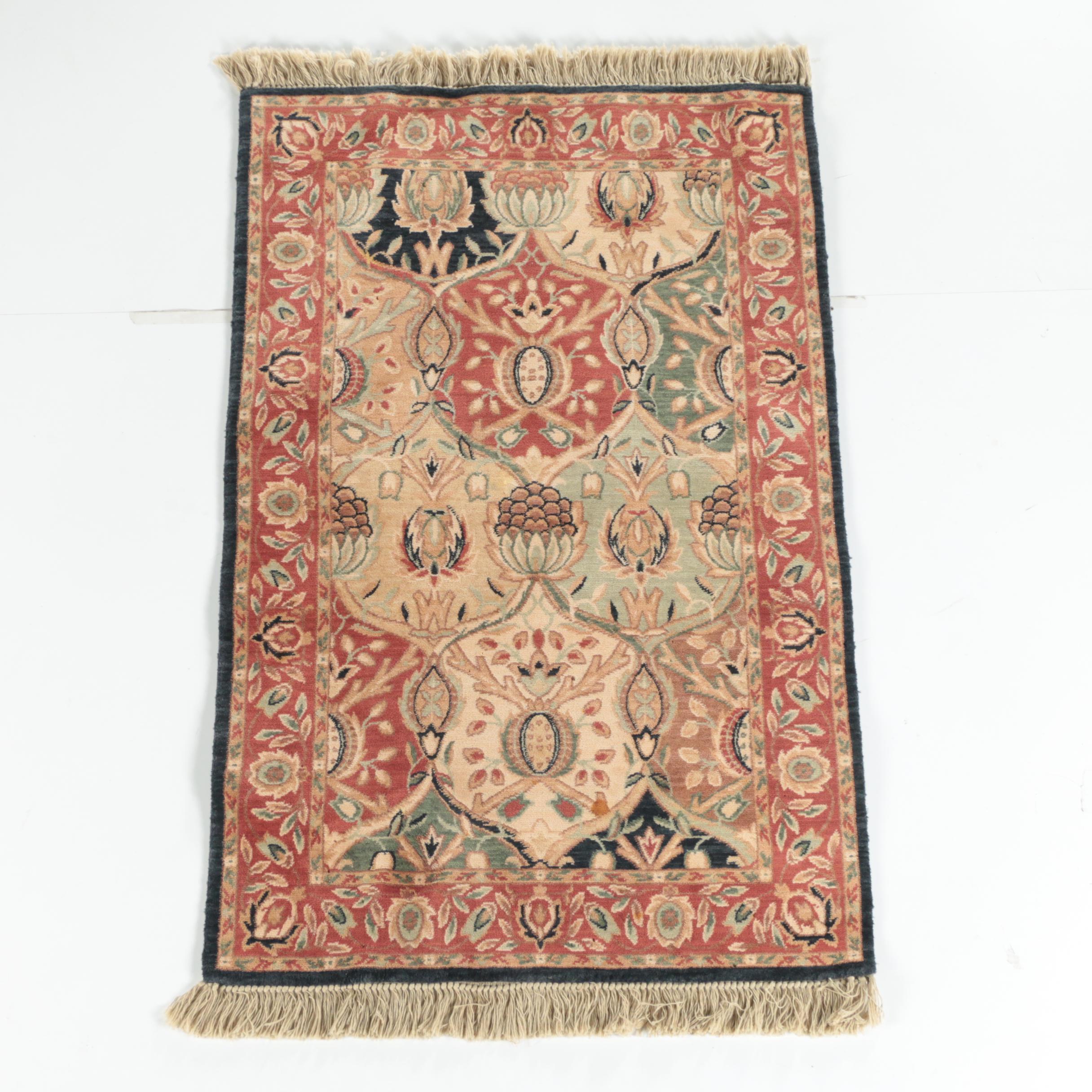 Power-Loomed Indian-Style Area Rug