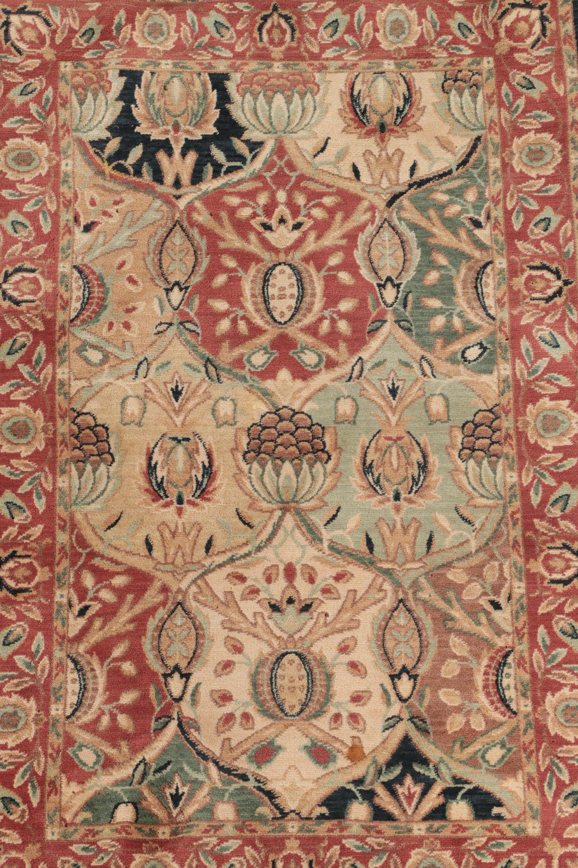Power-Loomed Indian-Style Area Rug