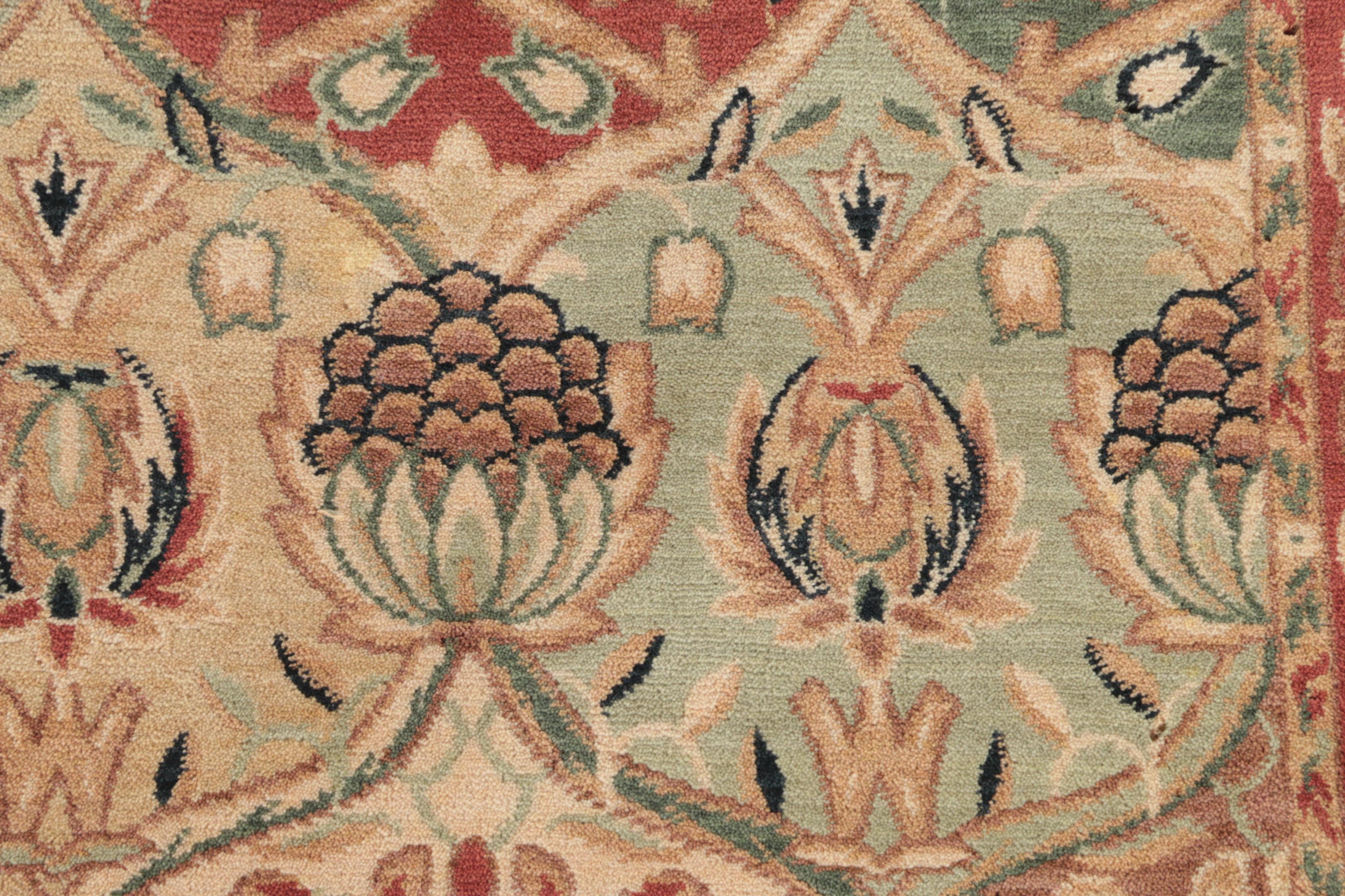 Power-Loomed Indian-Style Area Rug