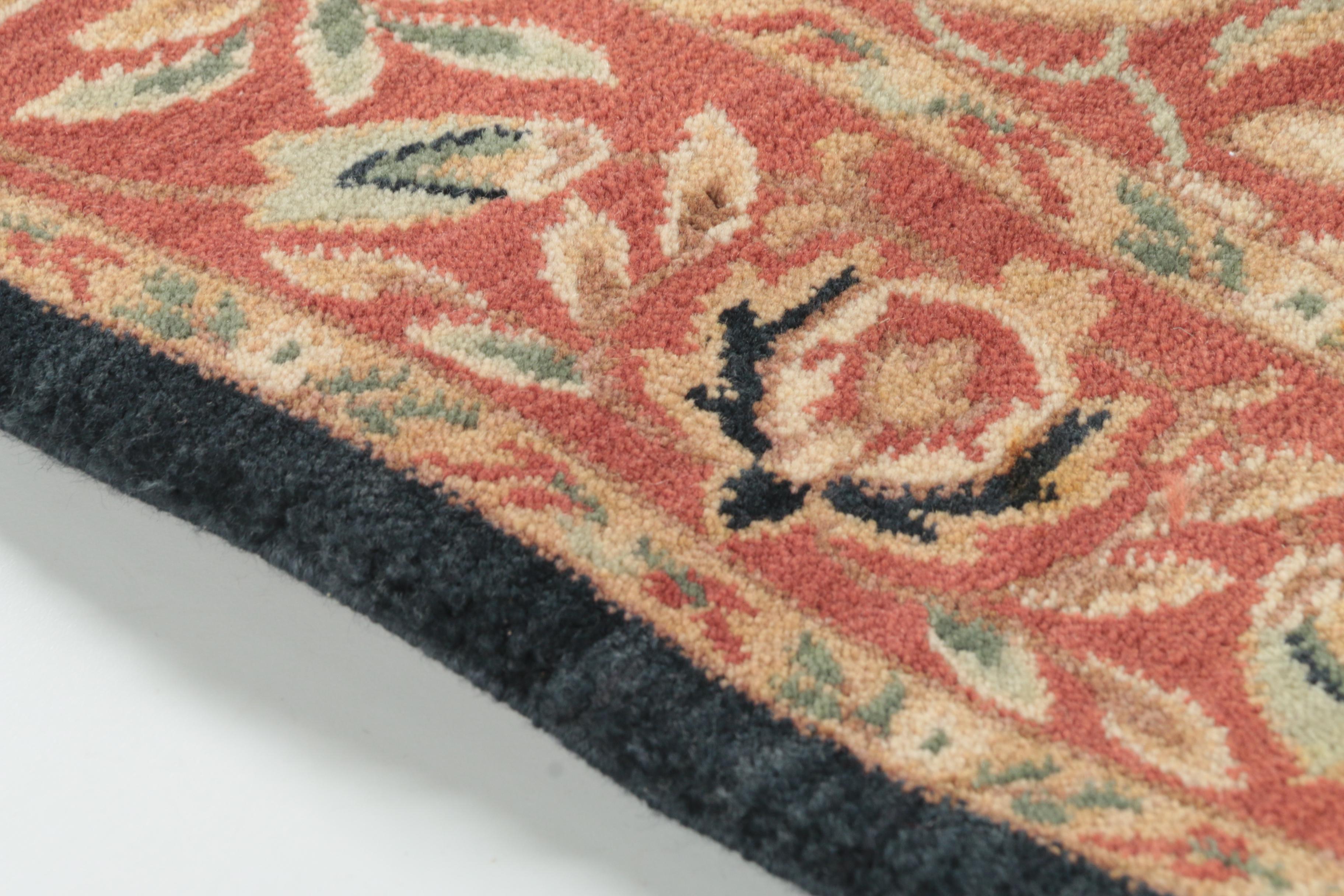 Power-Loomed Indian-Style Area Rug