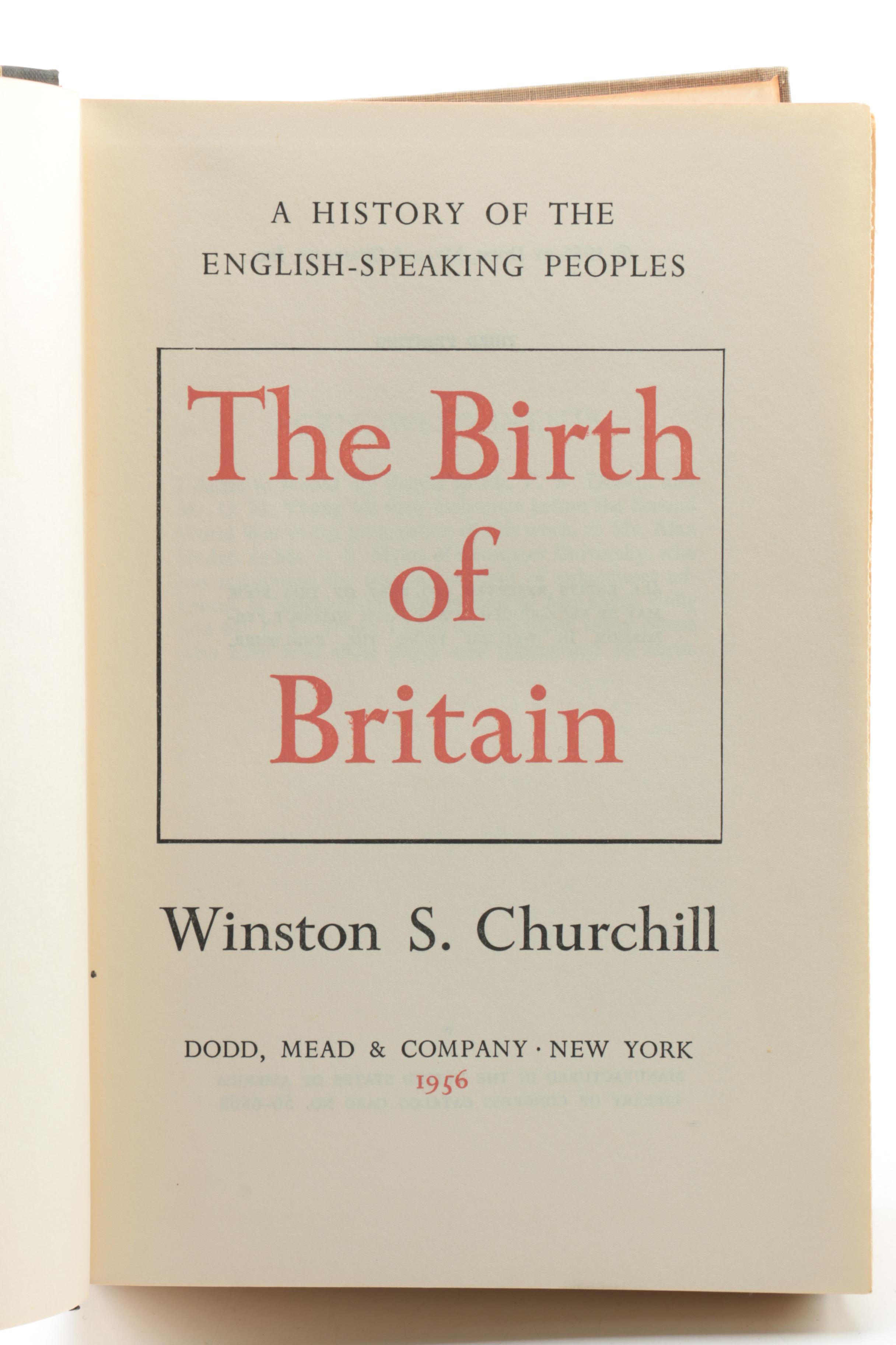 "A History of The English Speaking People" by Winston Churchill