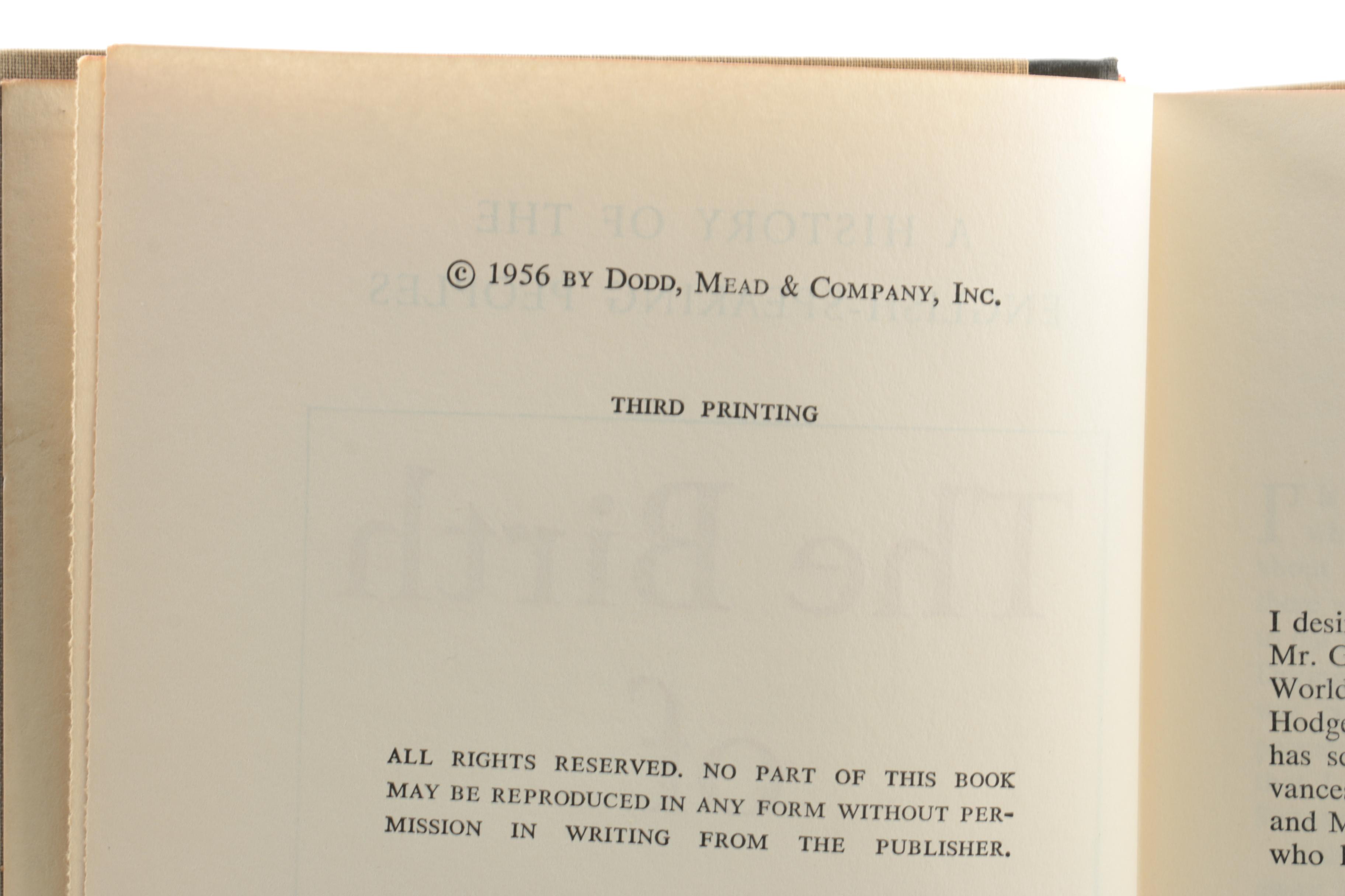 "A History of The English Speaking People" by Winston Churchill