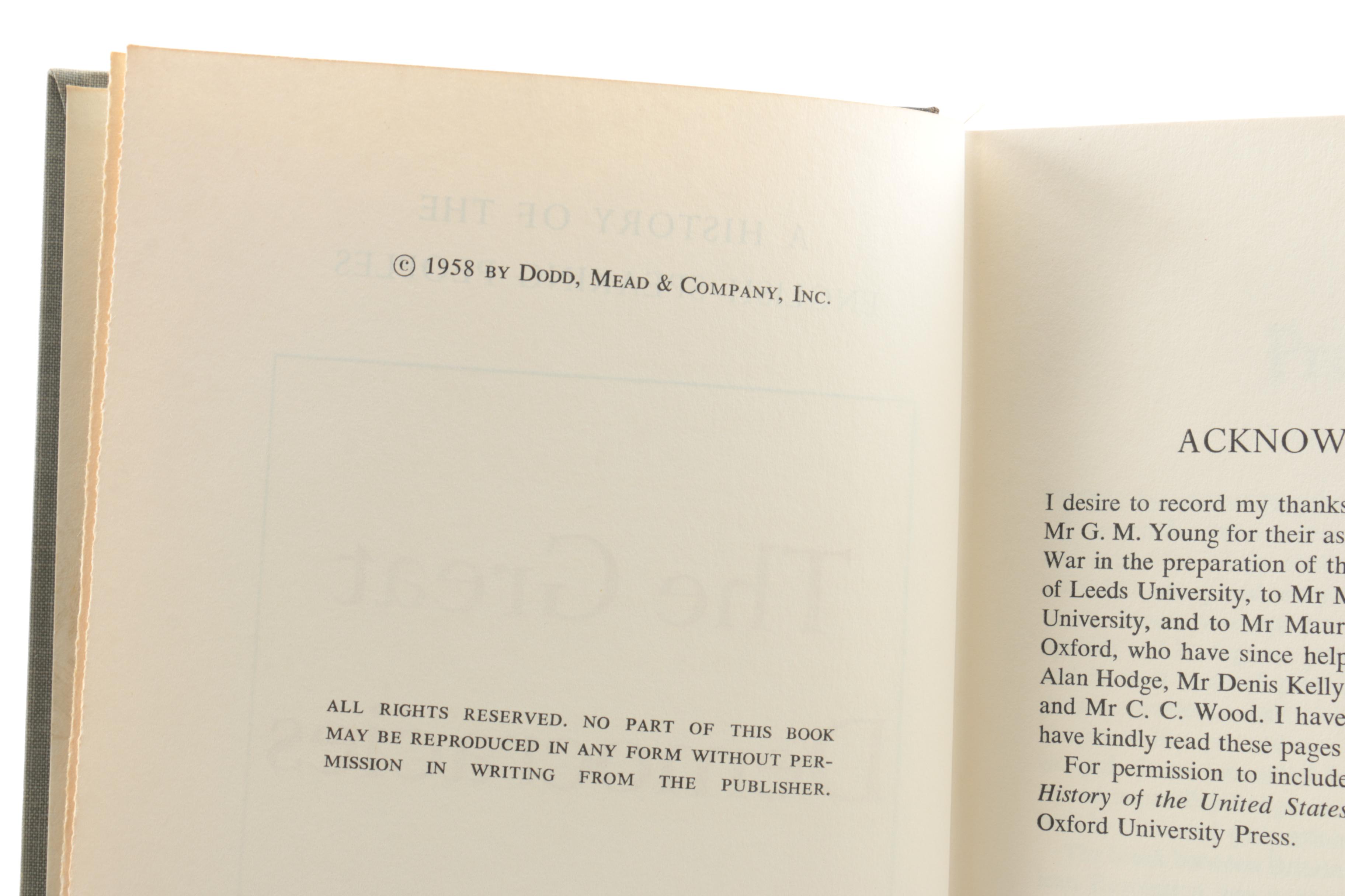 "A History of The English Speaking People" by Winston Churchill