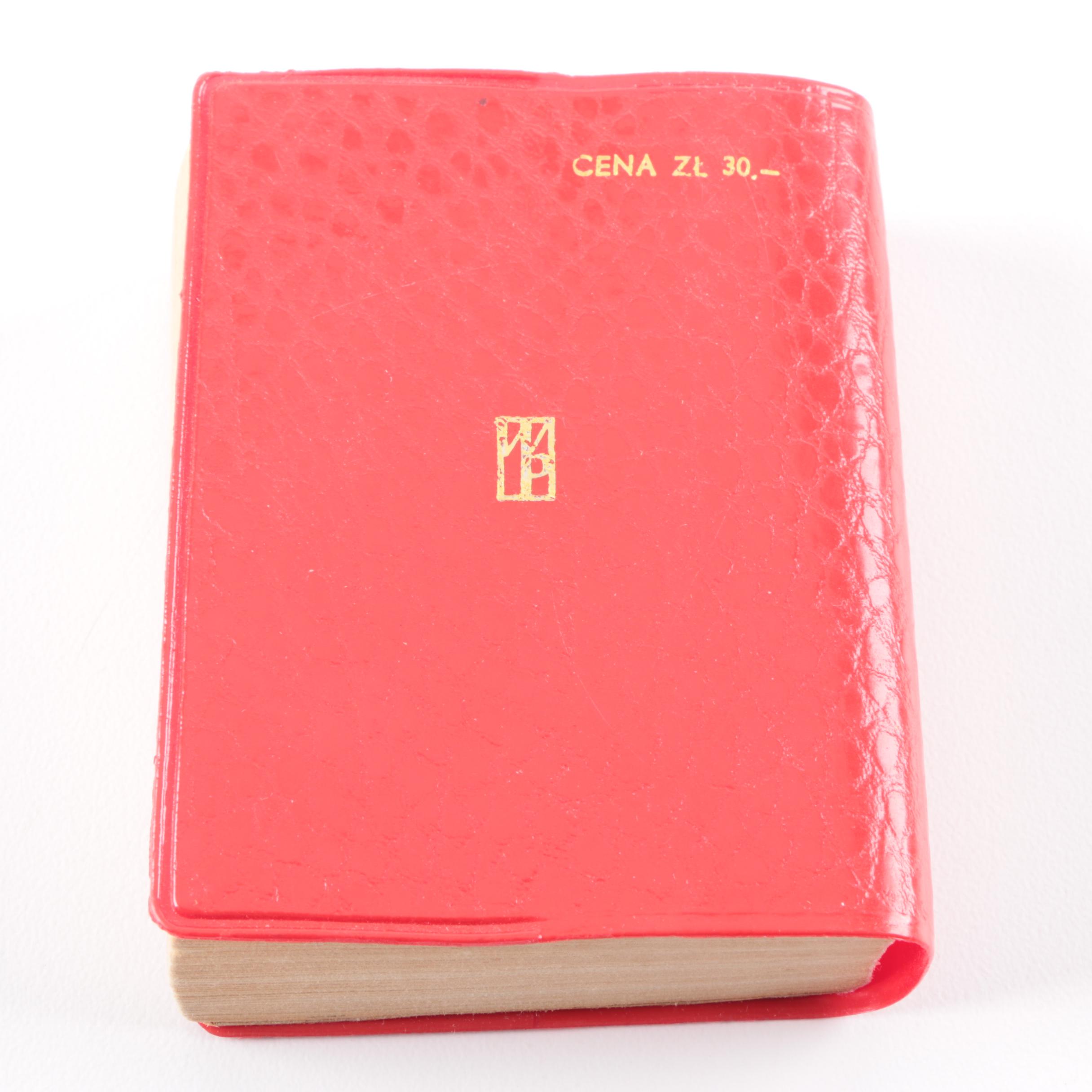 1967 "Tolstoy" by Henri Troyat and 1977 Polish Dictionary