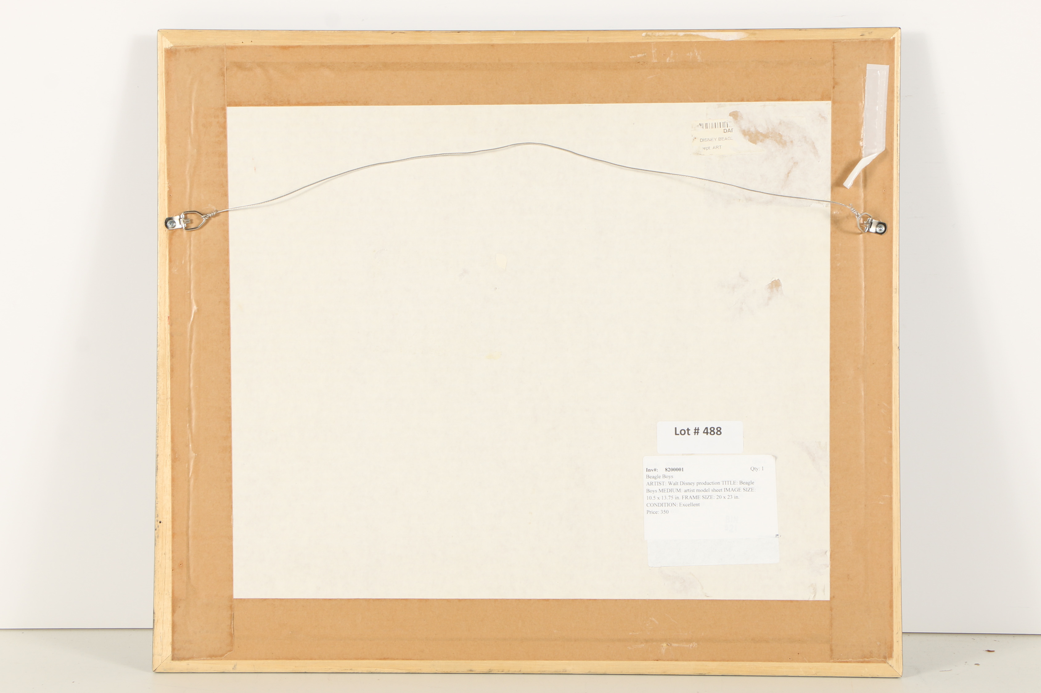 Halftone After Walt Disney Productions "The Beagle Boys"