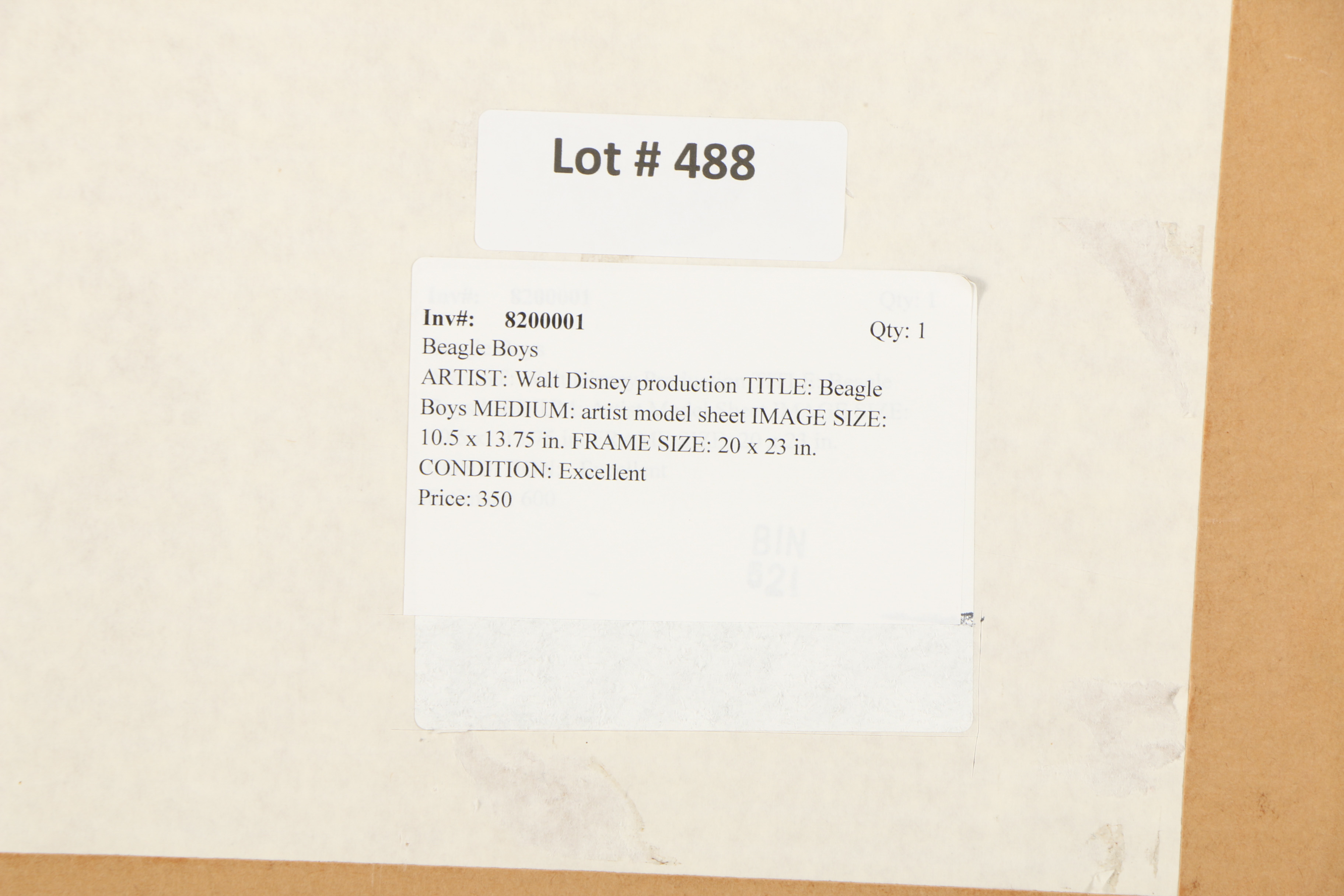 Halftone After Walt Disney Productions "The Beagle Boys"