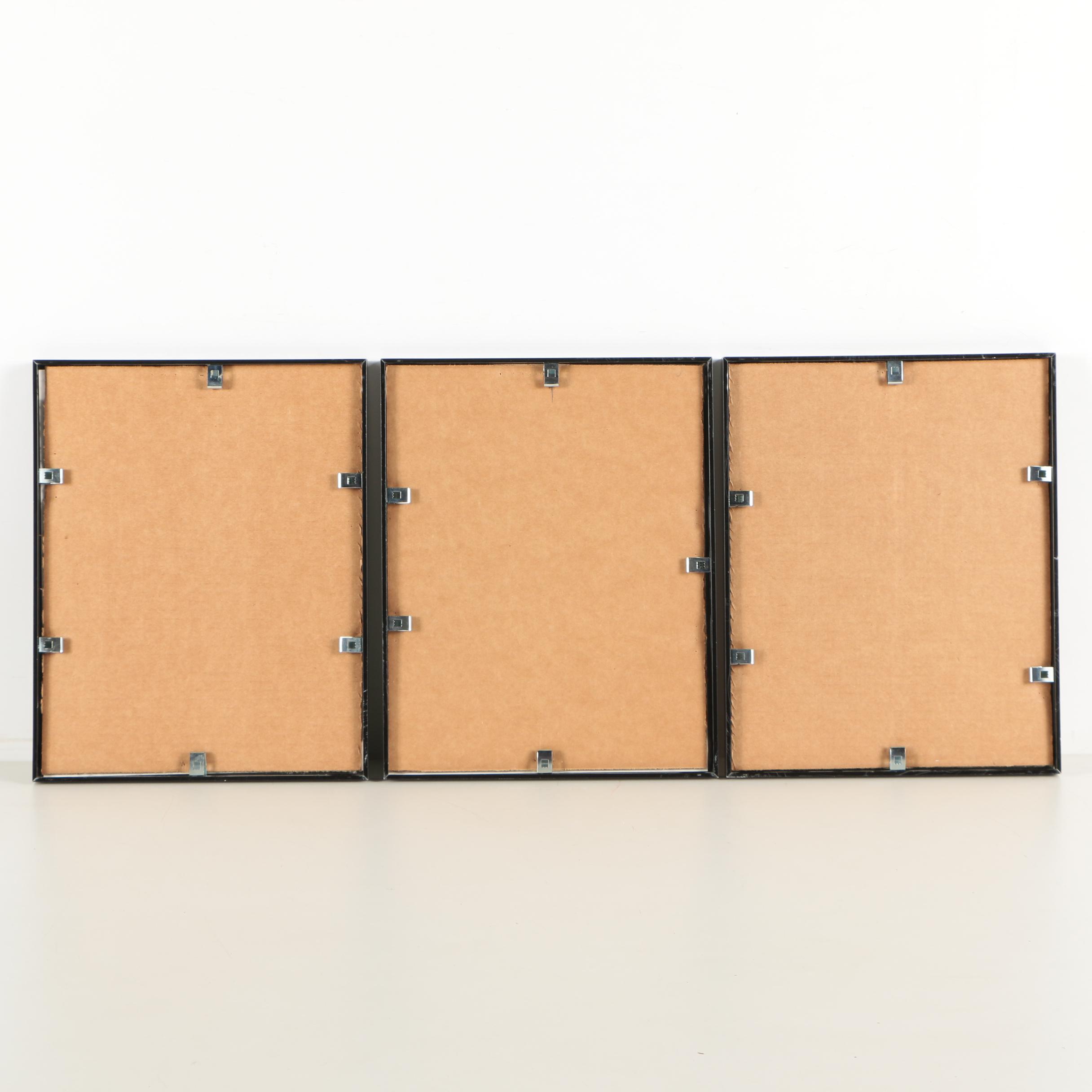 Vintage Sheet Music and Collier's Magazine In Frames