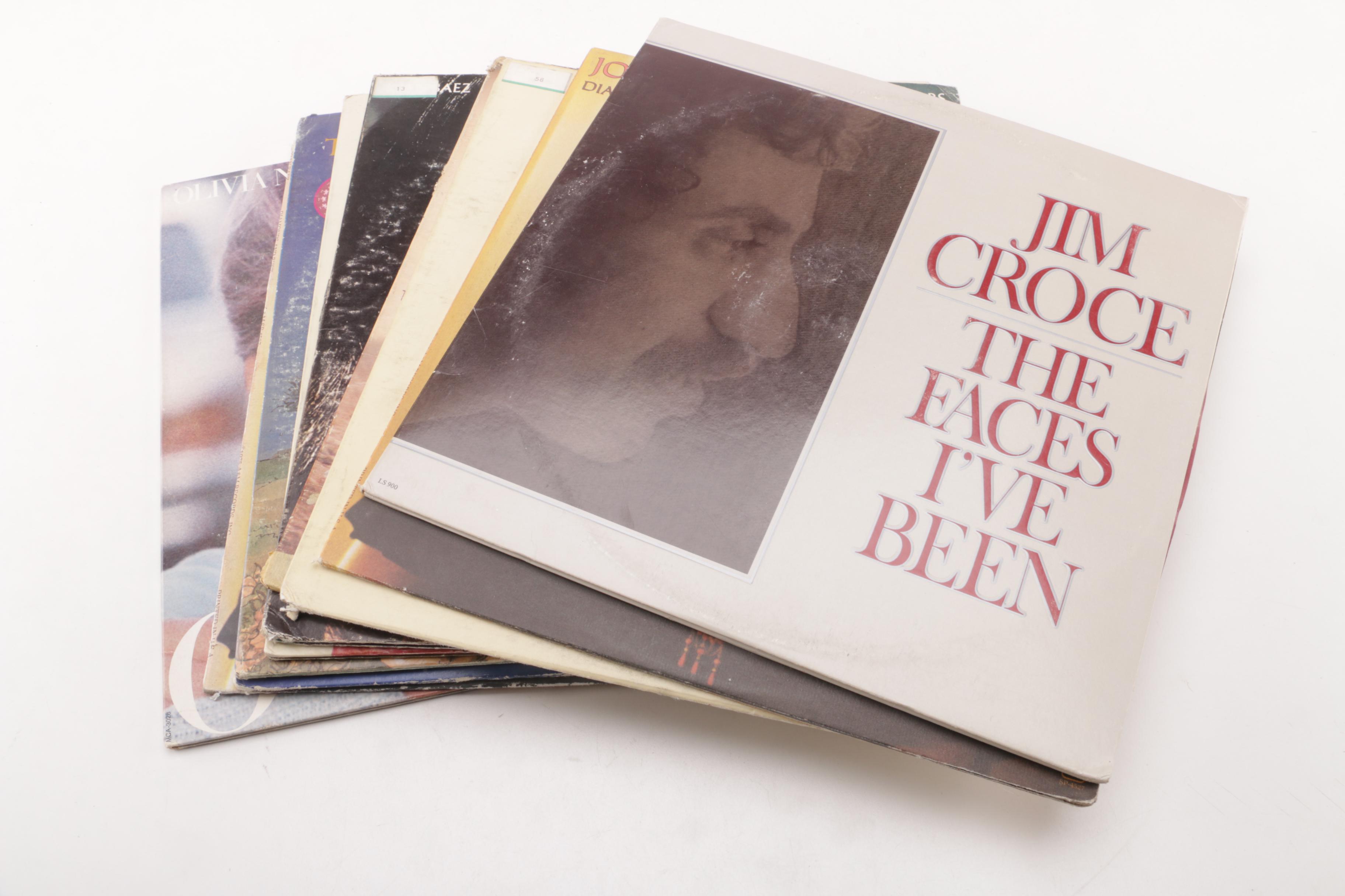 Joan Baez, Emmylou Harris, Jim Croce, and Other LPs
