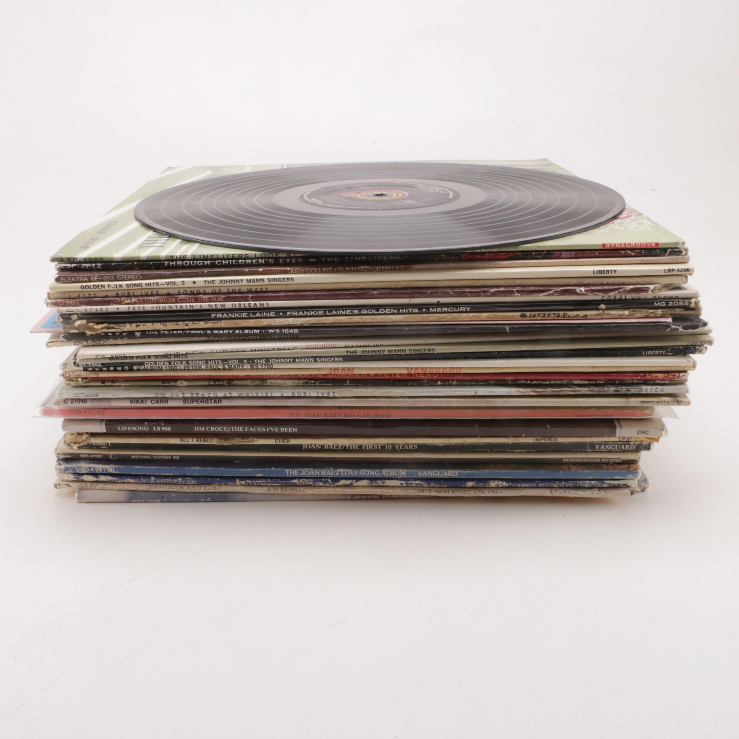 Joan Baez, Emmylou Harris, Jim Croce, and Other LPs