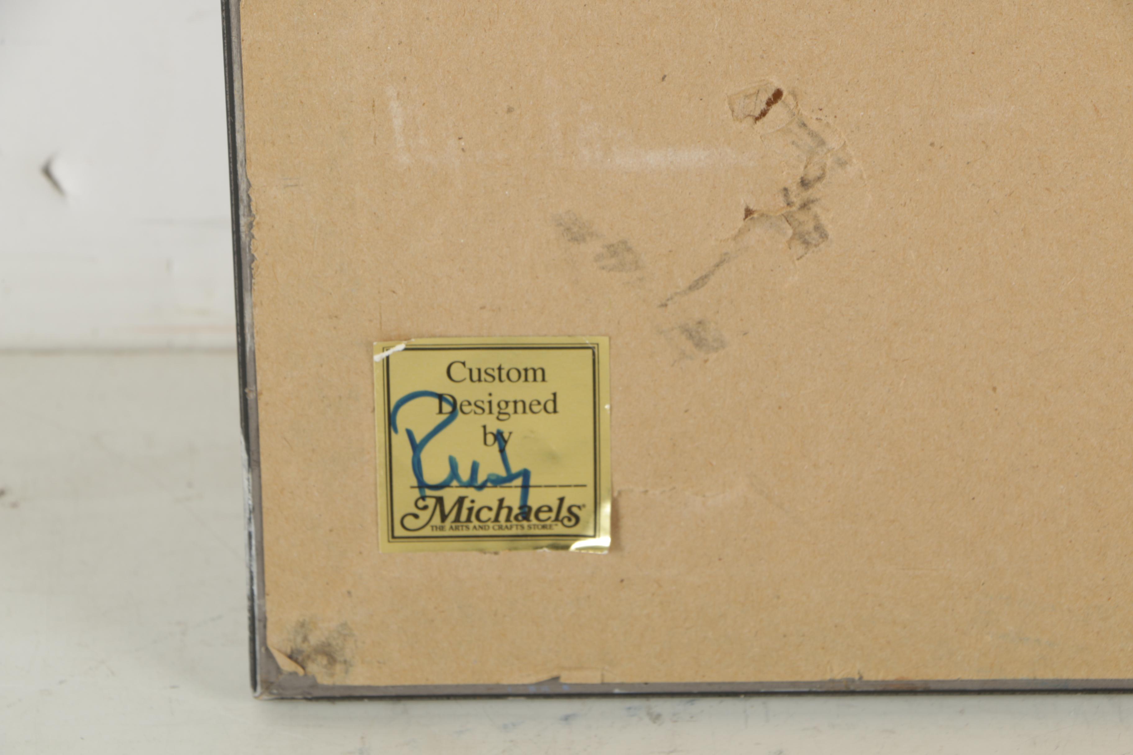 Offset Lithograph After James M. Haines "The Hope of a Nation"