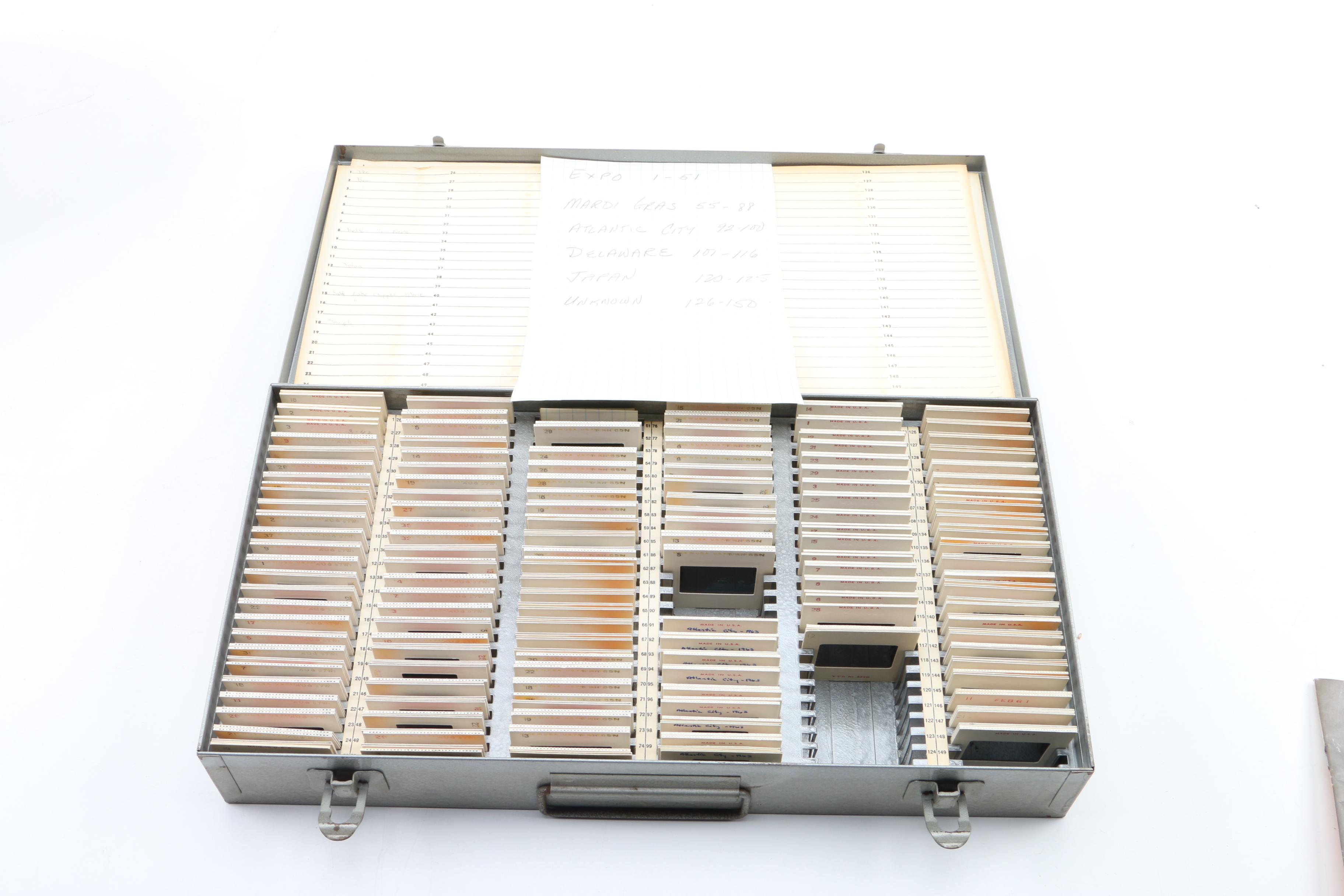 Kodak Carousel 650 Slide Projector and Accessories