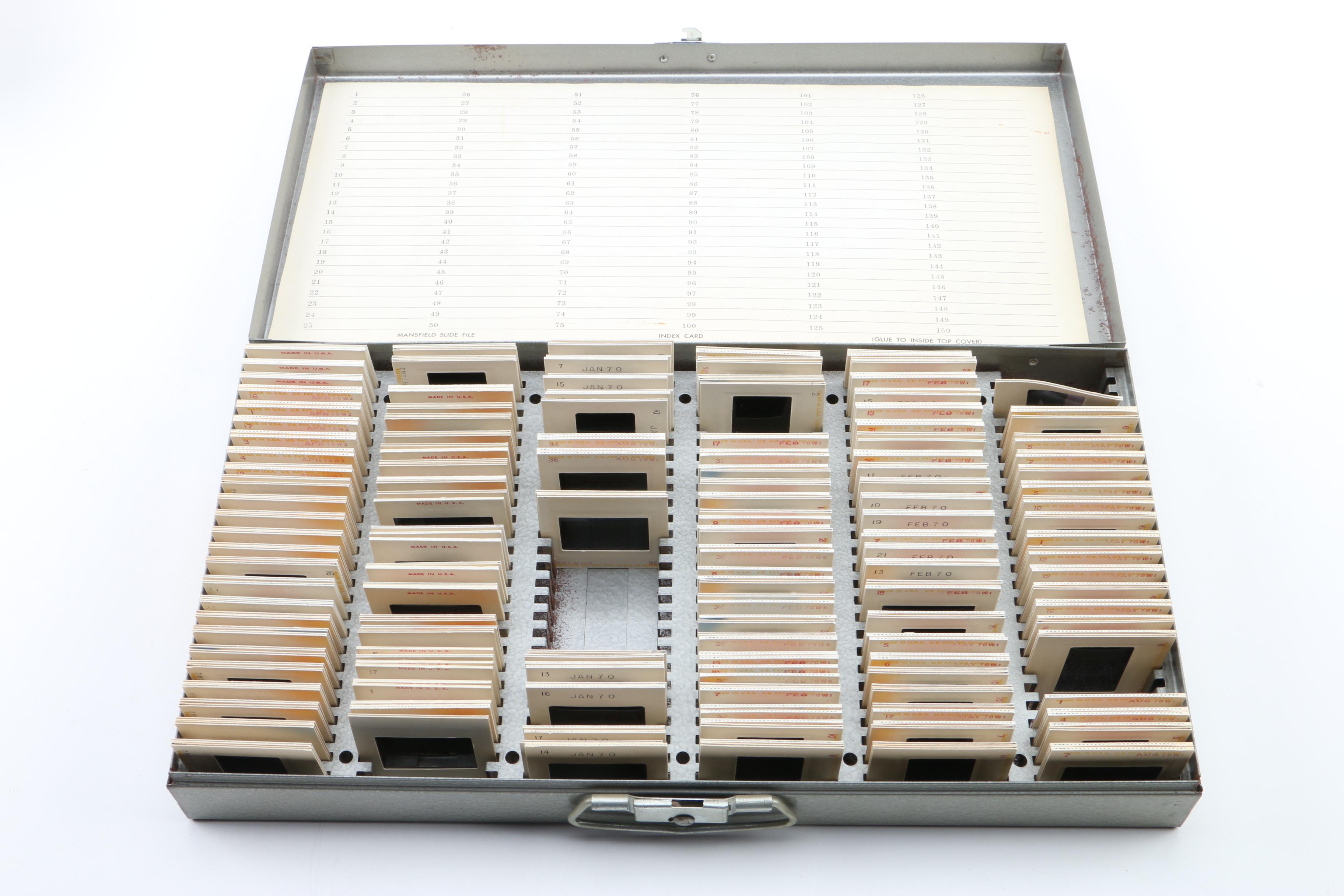 Kodak Carousel 650 Slide Projector and Accessories