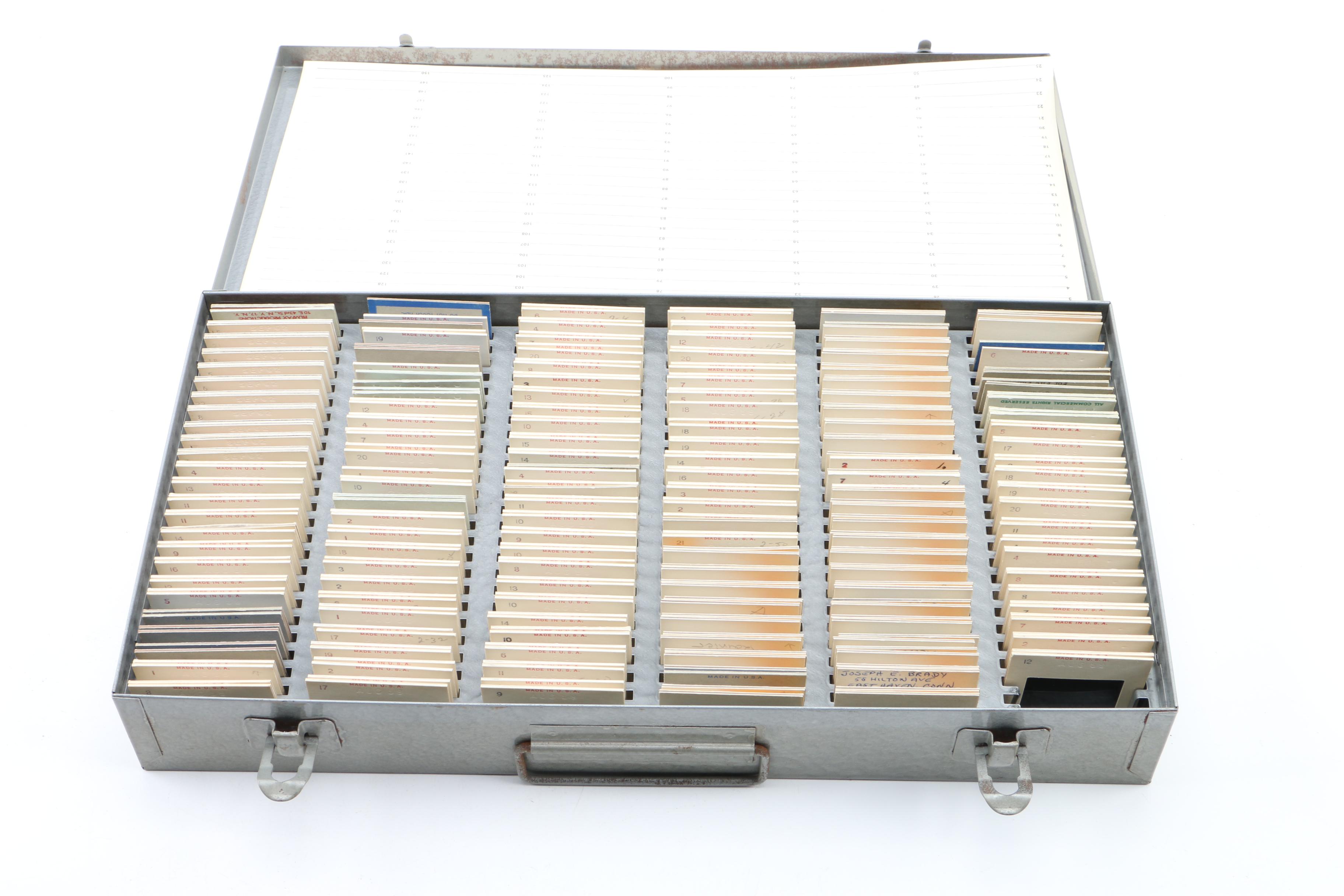 Kodak Carousel 650 Slide Projector and Accessories