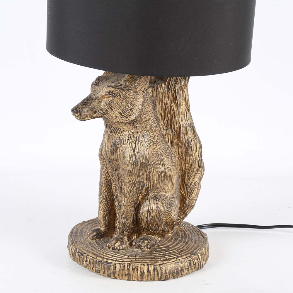 Whimsical Fox Lamp