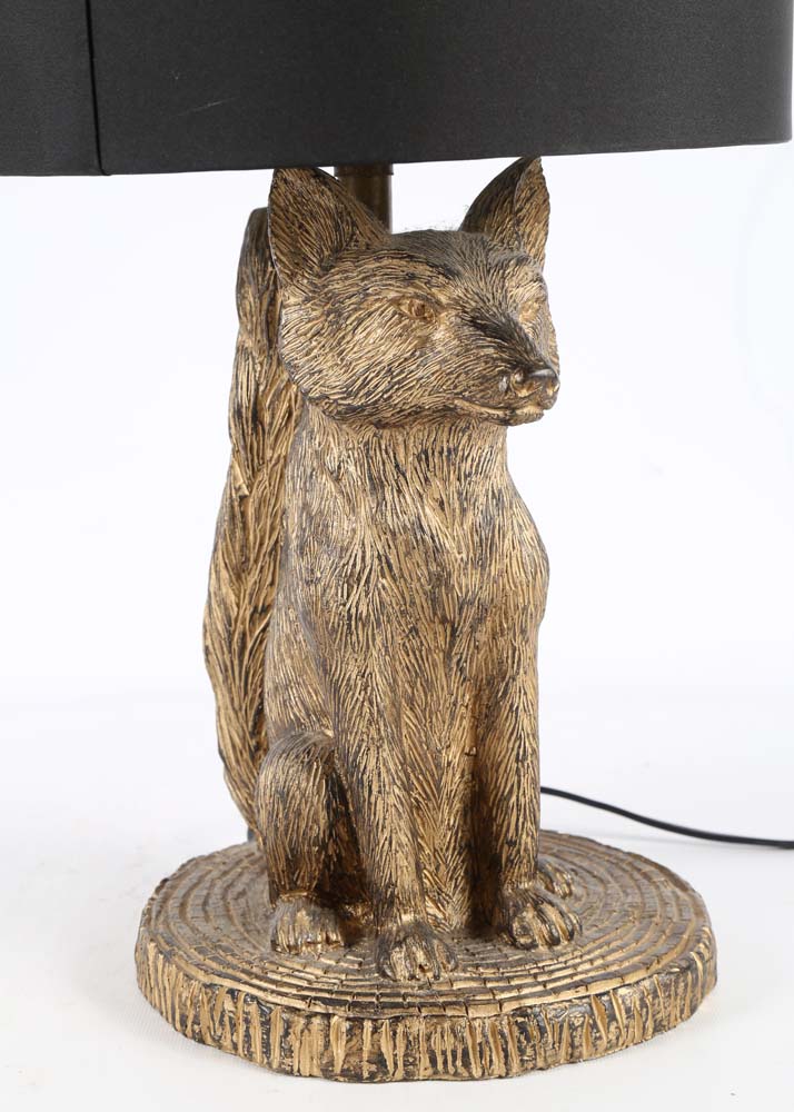 Whimsical Fox Lamp