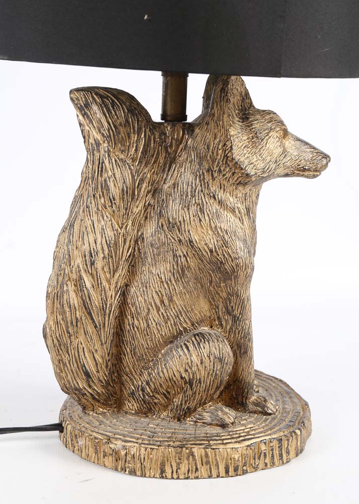 Whimsical Fox Lamp