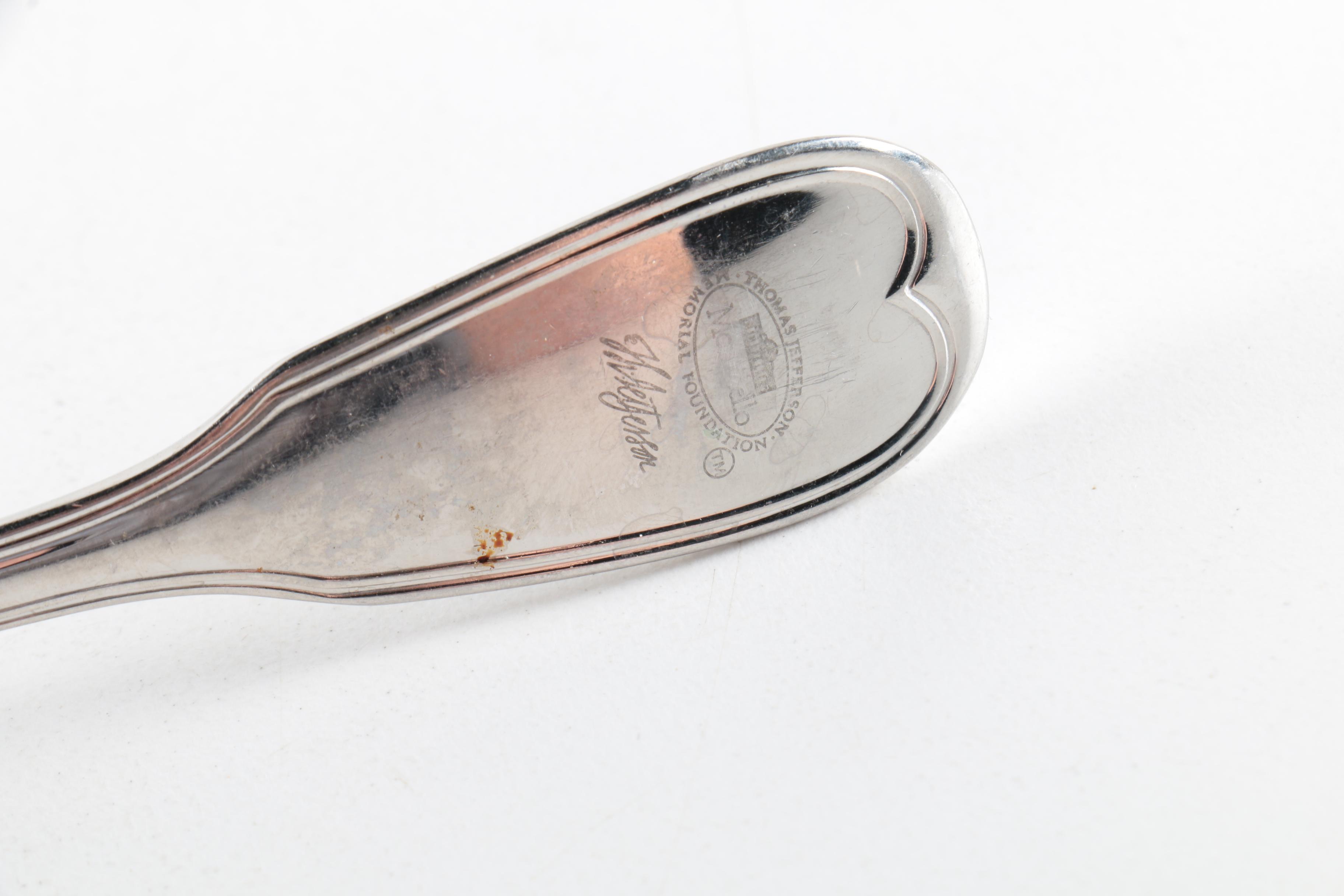 Kirk-Stieff "Williamsburg Royal Shell" Stainless Steel Spoons and Other Flatware