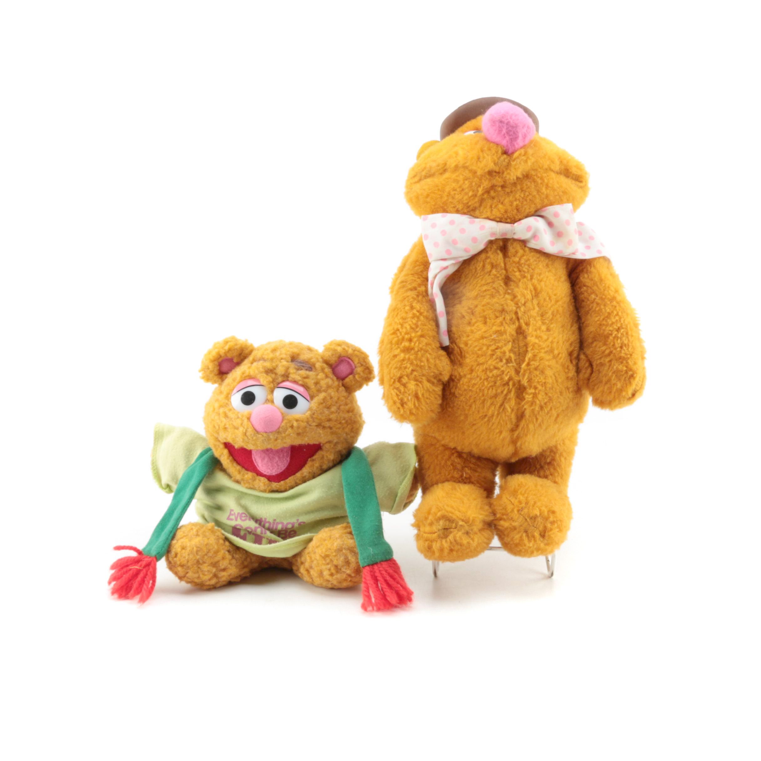 Vintage Fisher Price Plush "Fozzie Bear" Dolls