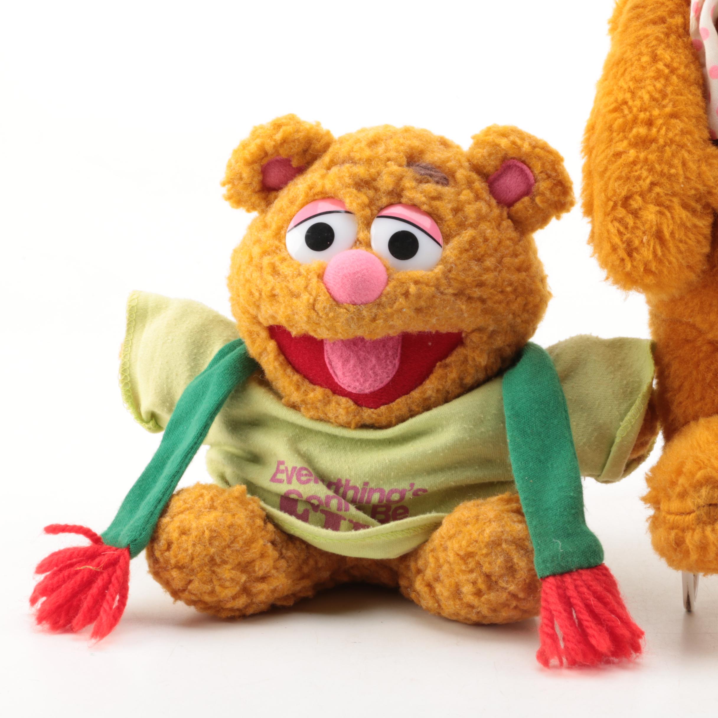 Vintage Fisher Price Plush "Fozzie Bear" Dolls