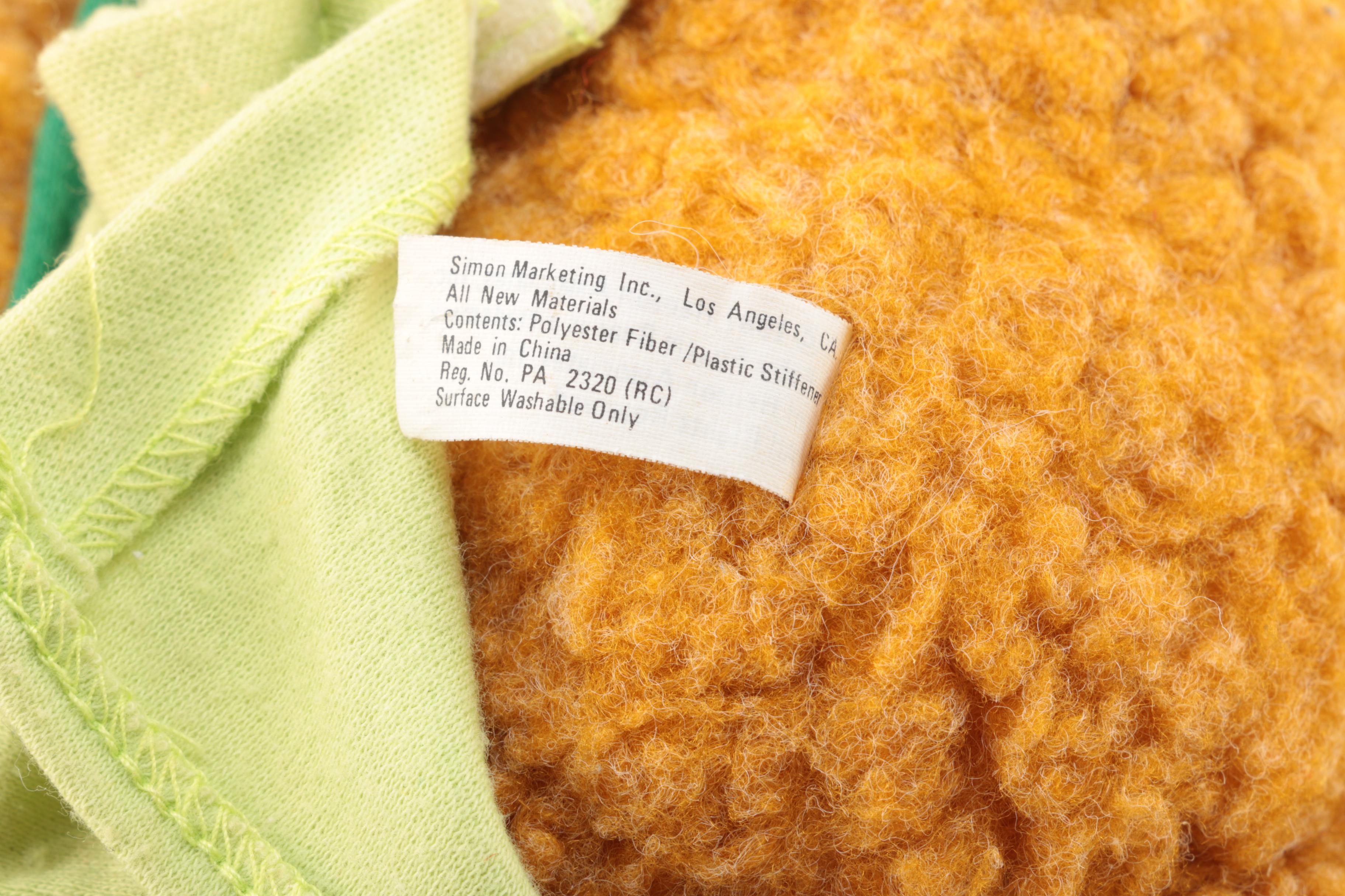 Vintage Fisher Price Plush "Fozzie Bear" Dolls