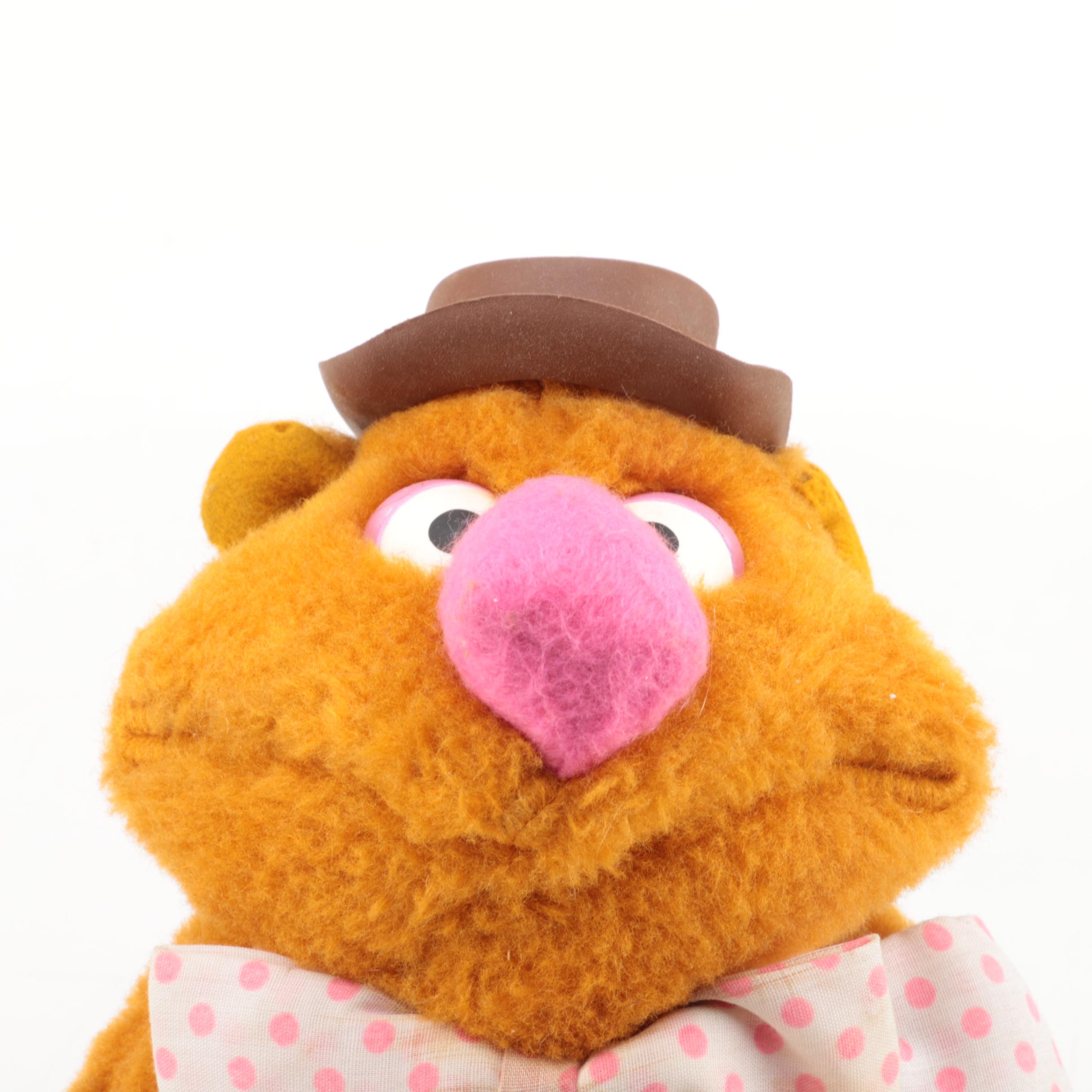 Vintage Fisher Price Plush "Fozzie Bear" Dolls