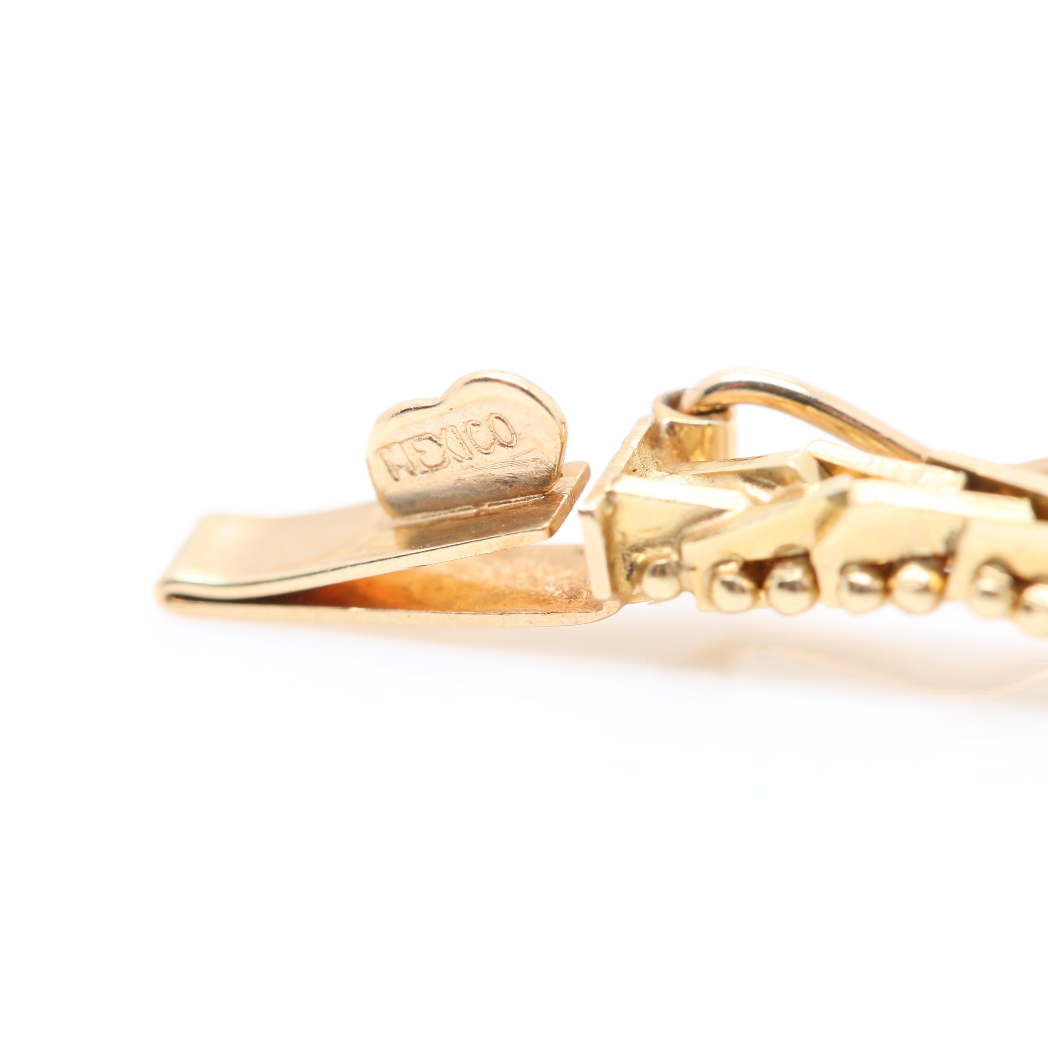 14K Yellow Gold Citrine, Peridot, Garnet, Blue Topaz and Amethyst Bracelet