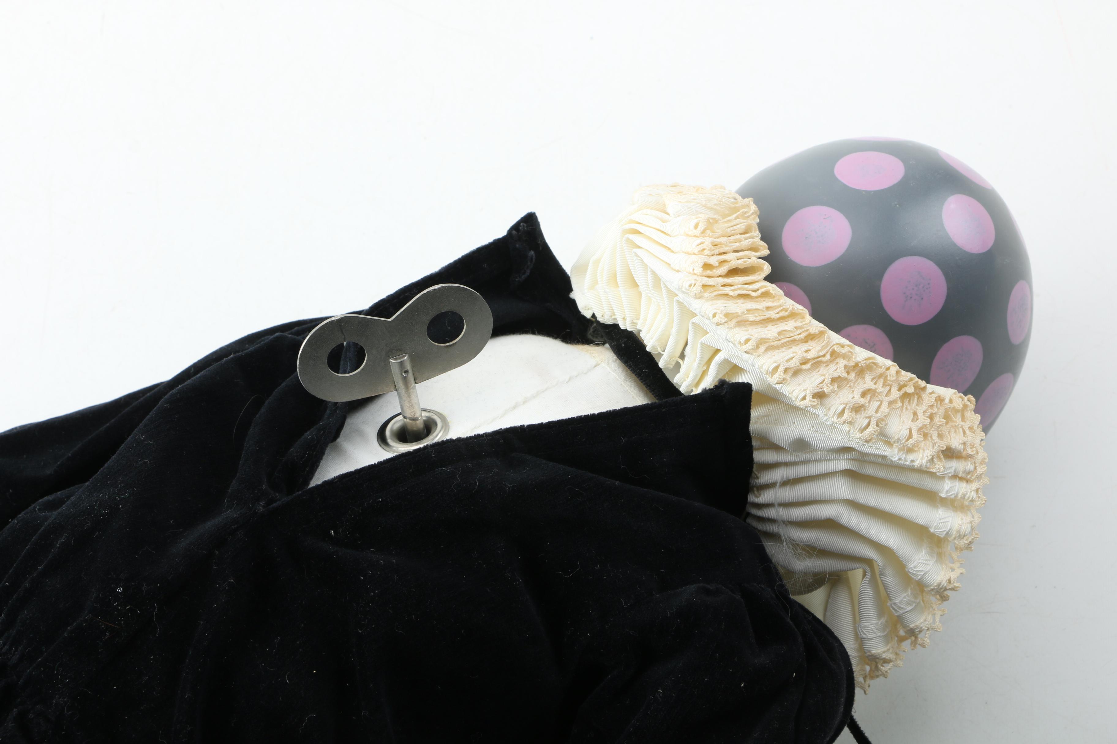 Vintage Pierrot Porcelain Dolls Featuring Madame Verte for Gorham