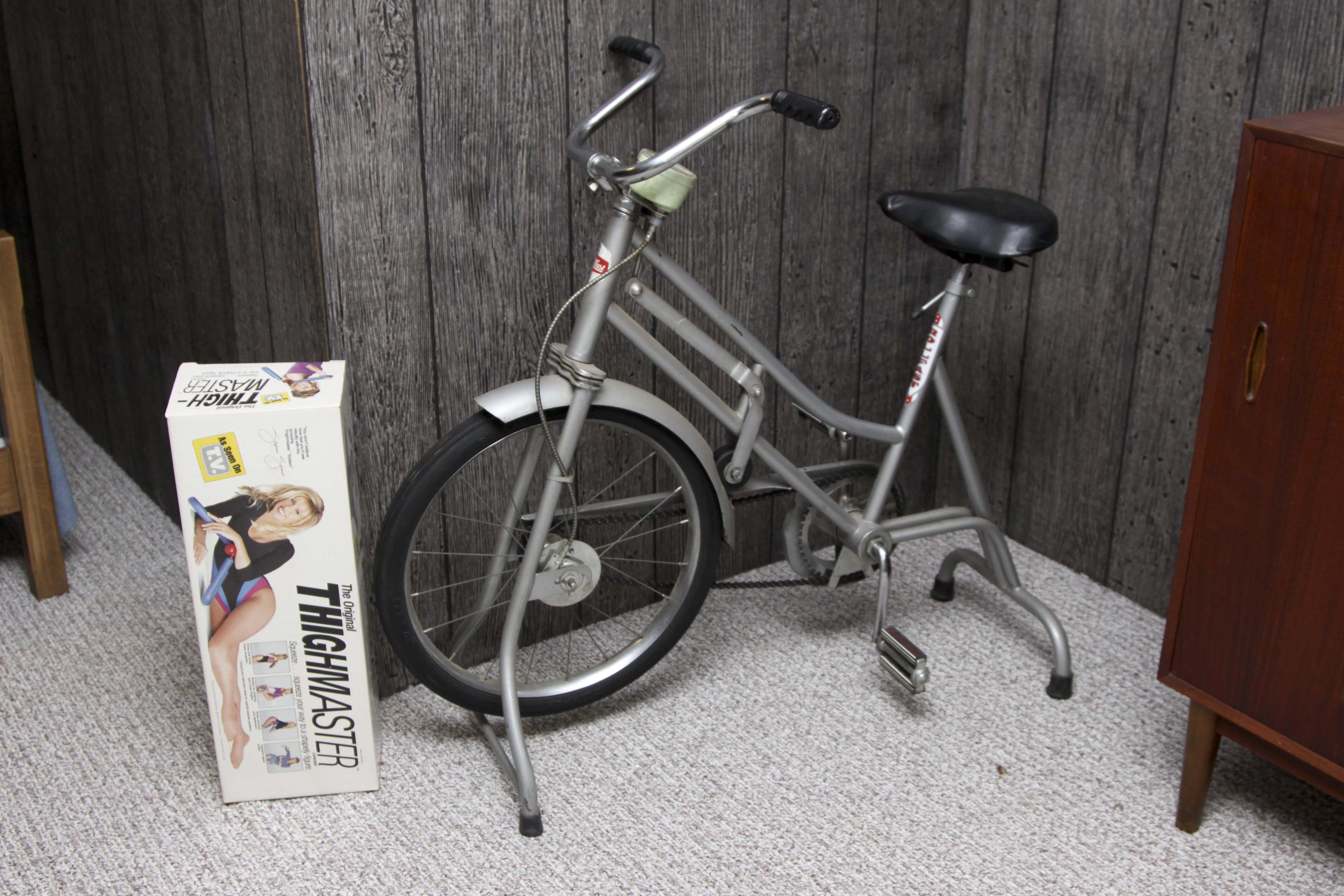 Vintage Rollfast Stationary Bike and Thighmaster