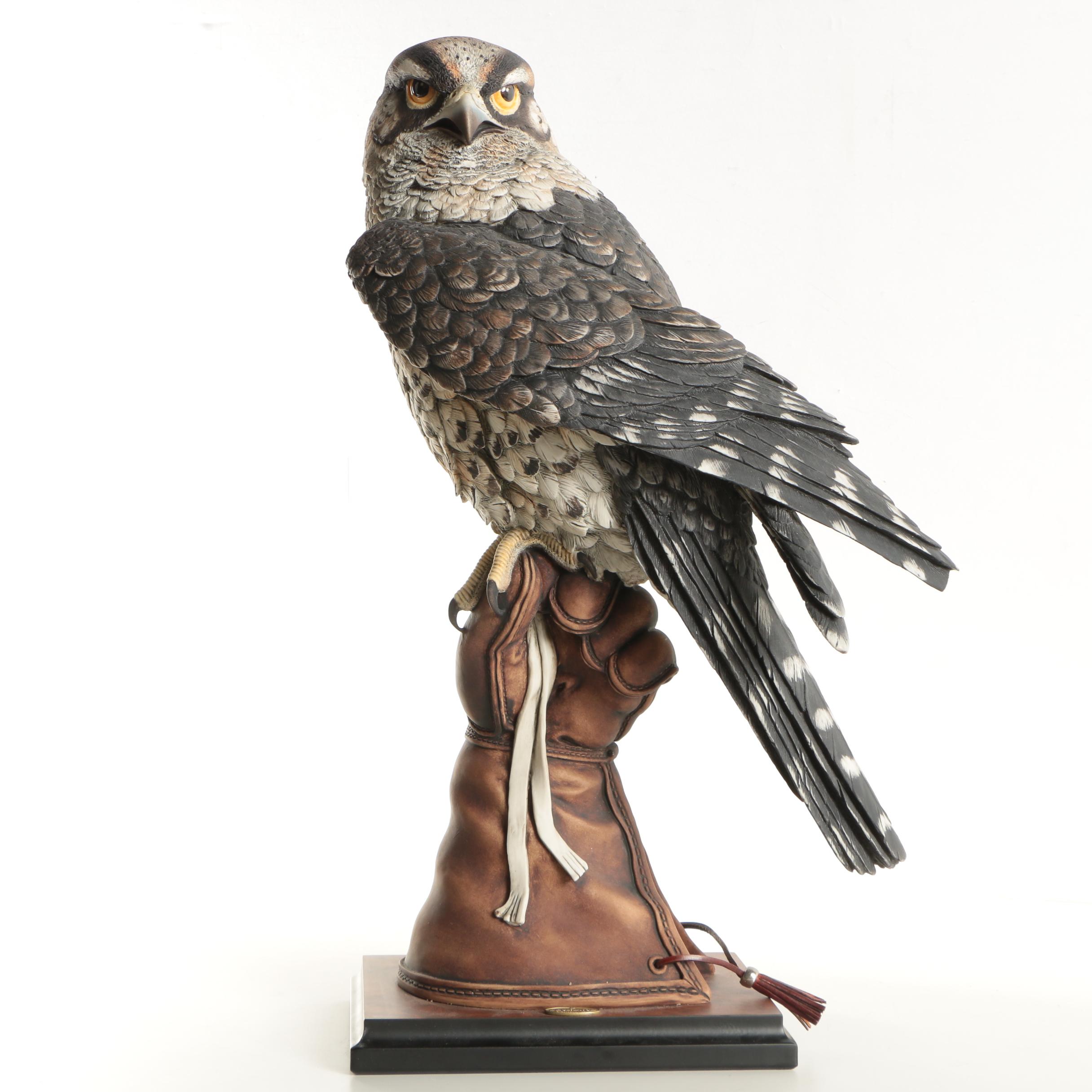 Giuseppe Armani Limited Edition Resin Statue "The Falconer"