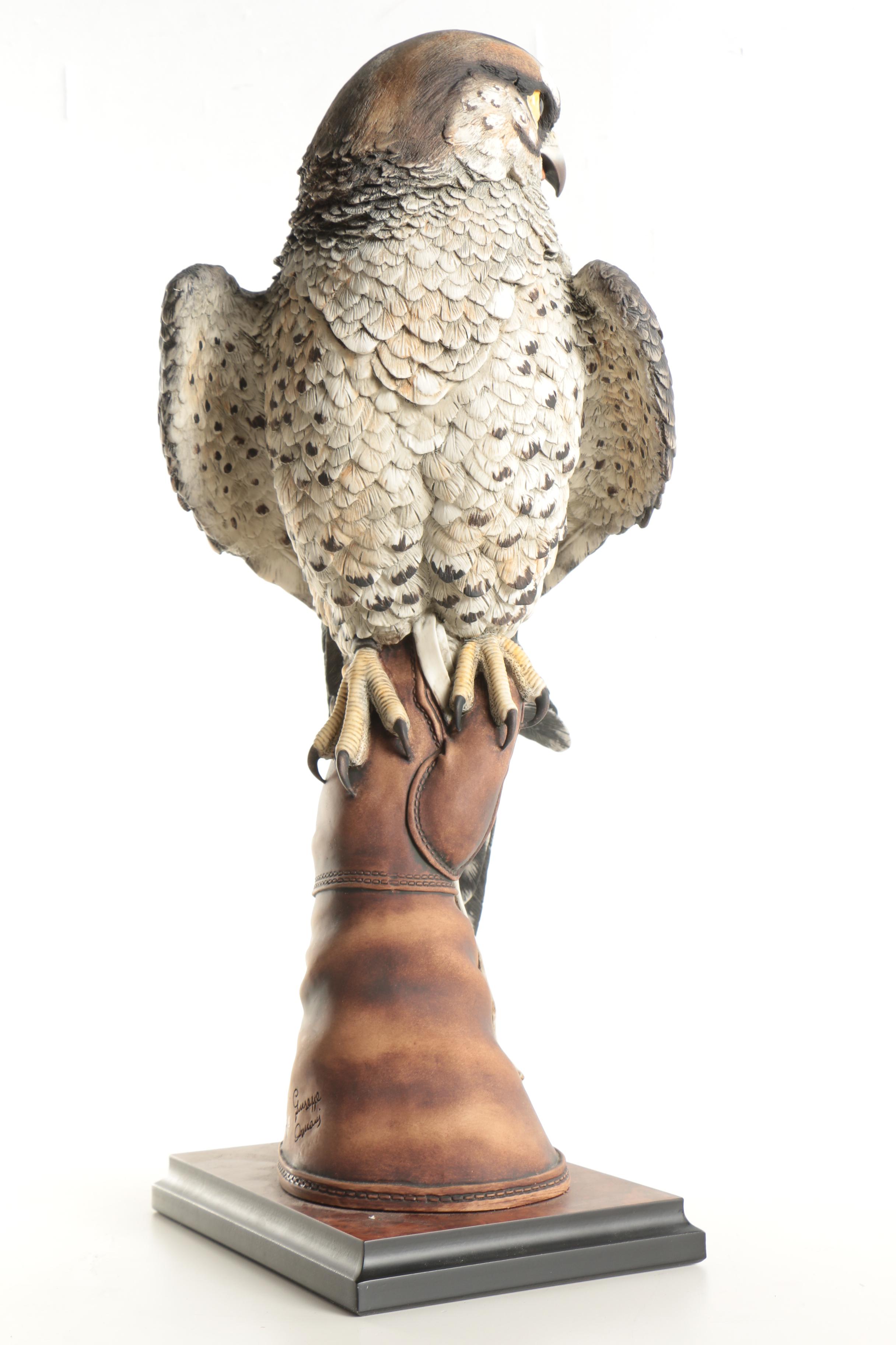 Giuseppe Armani Limited Edition Resin Statue "The Falconer"