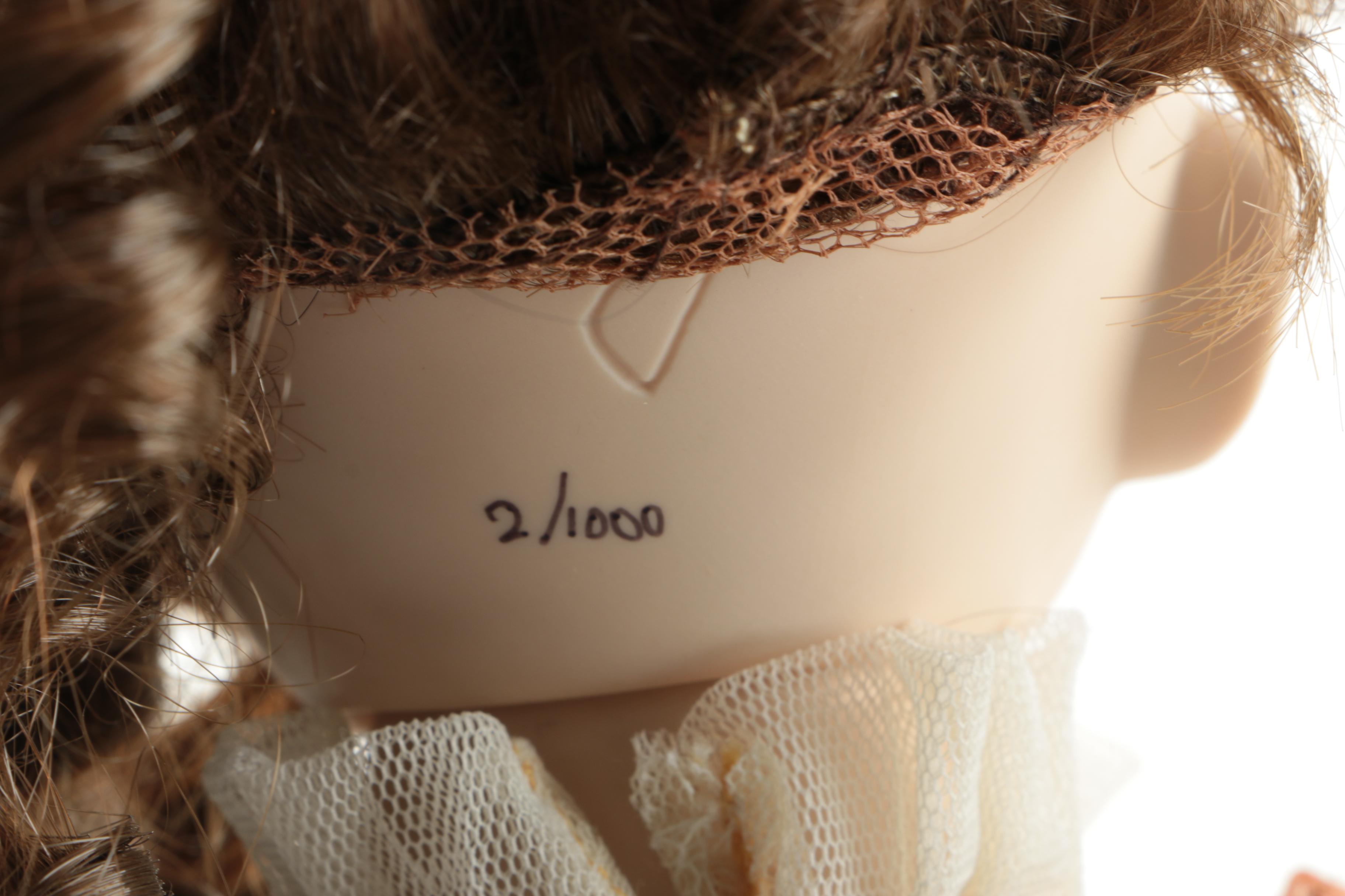 Treasures Forever Collection Hand Crafted Porcelain Doll