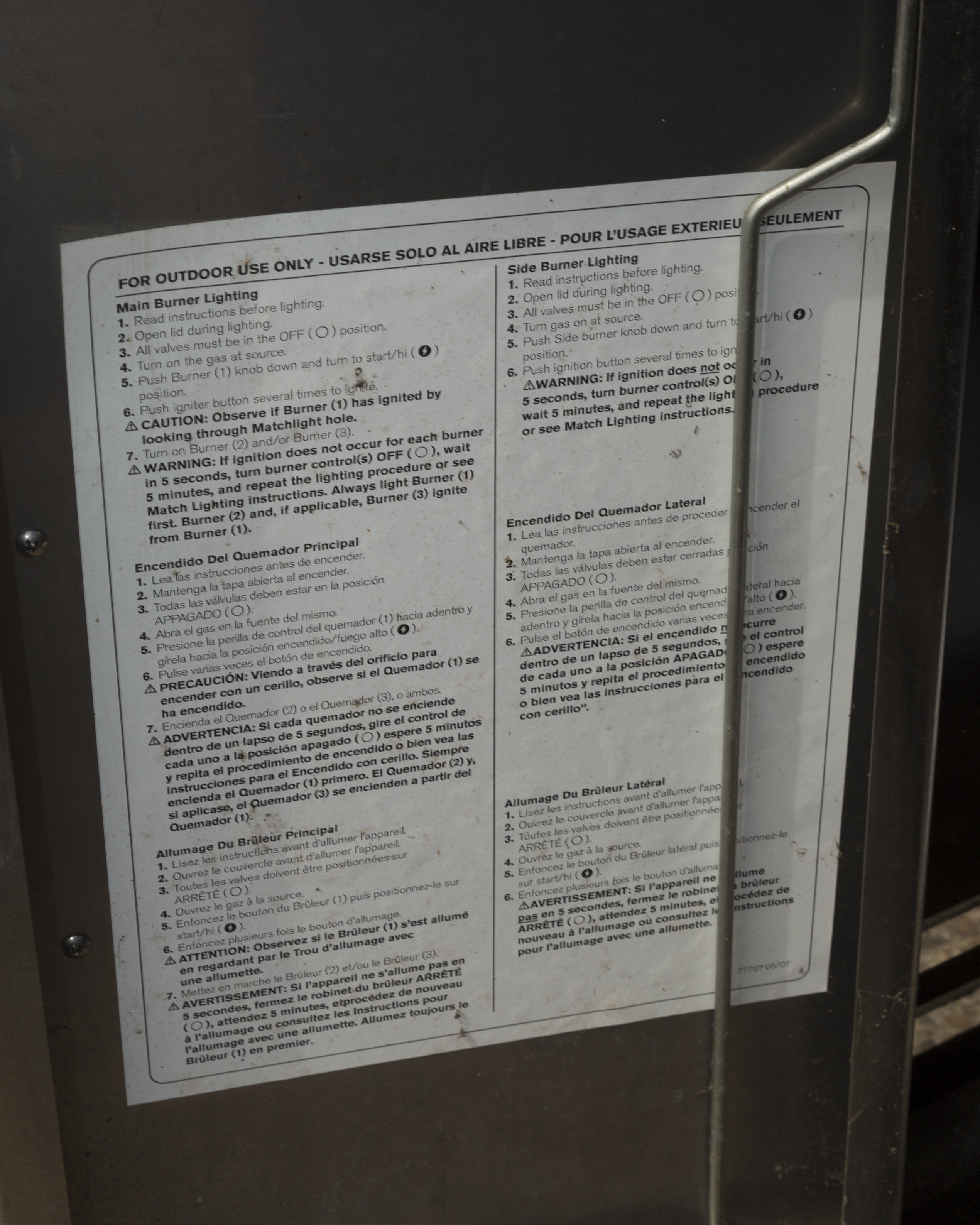 Weber Spirit Outdoor Propane Grill