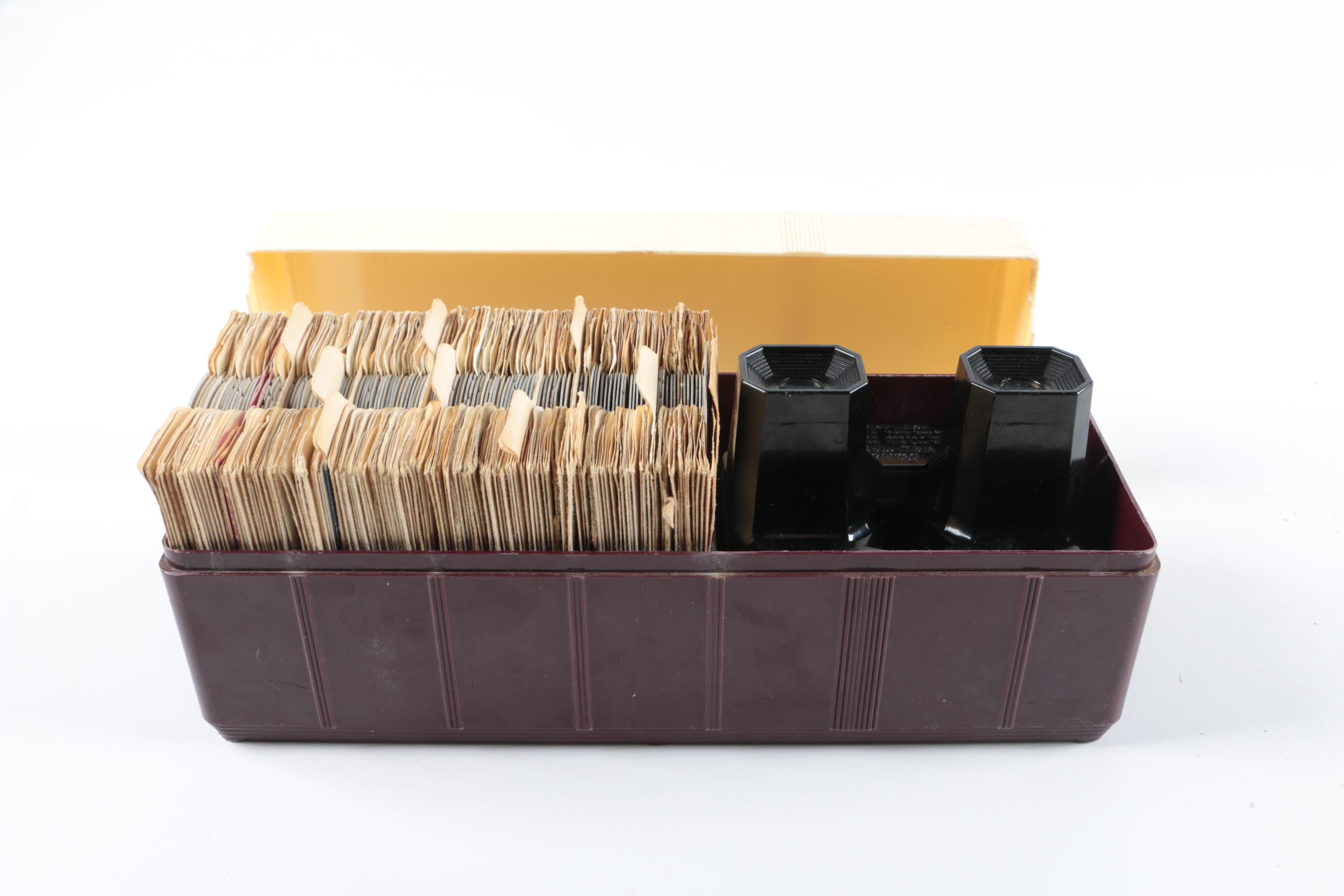 Sawyer's View-Master with Luma-View Light Attachment and Reels