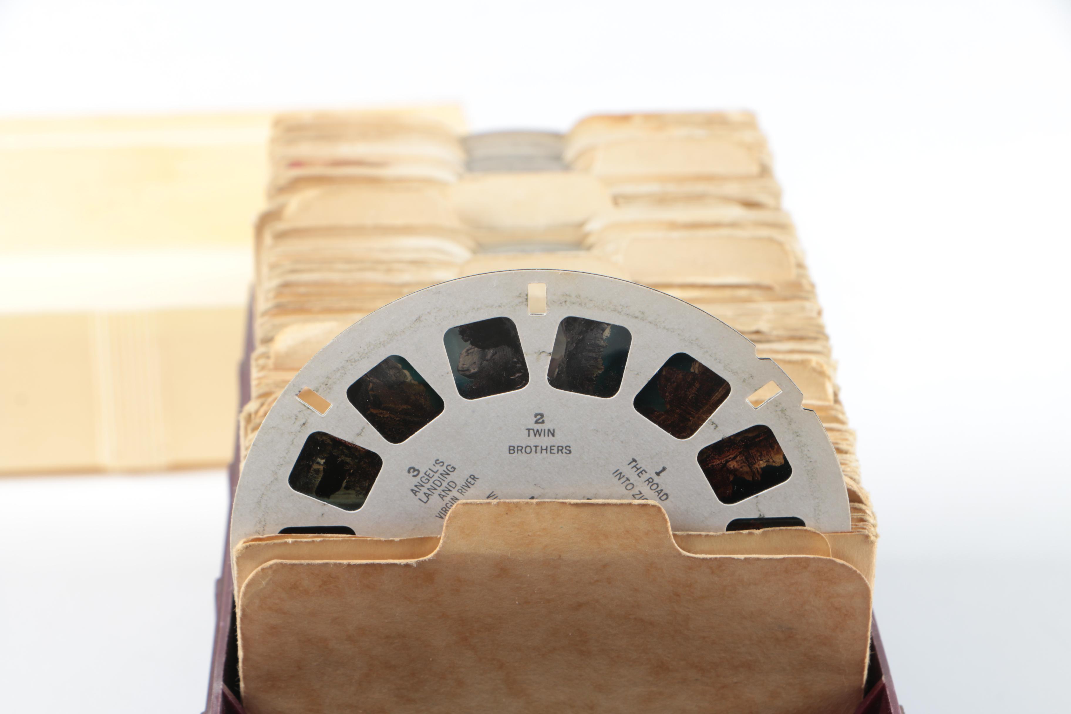 Sawyer's View-Master with Luma-View Light Attachment and Reels