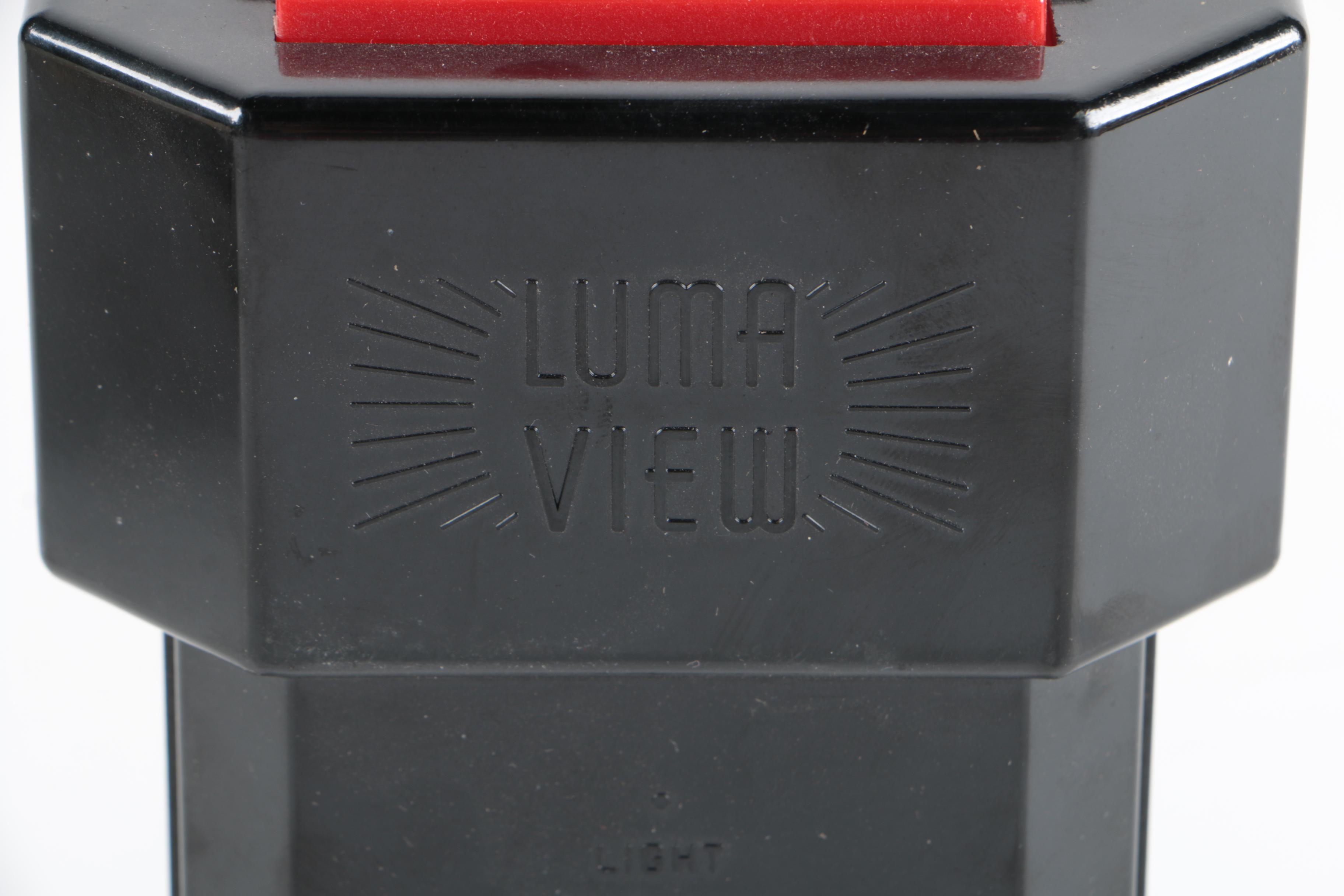 Sawyer's View-Master with Luma-View Light Attachment and Reels