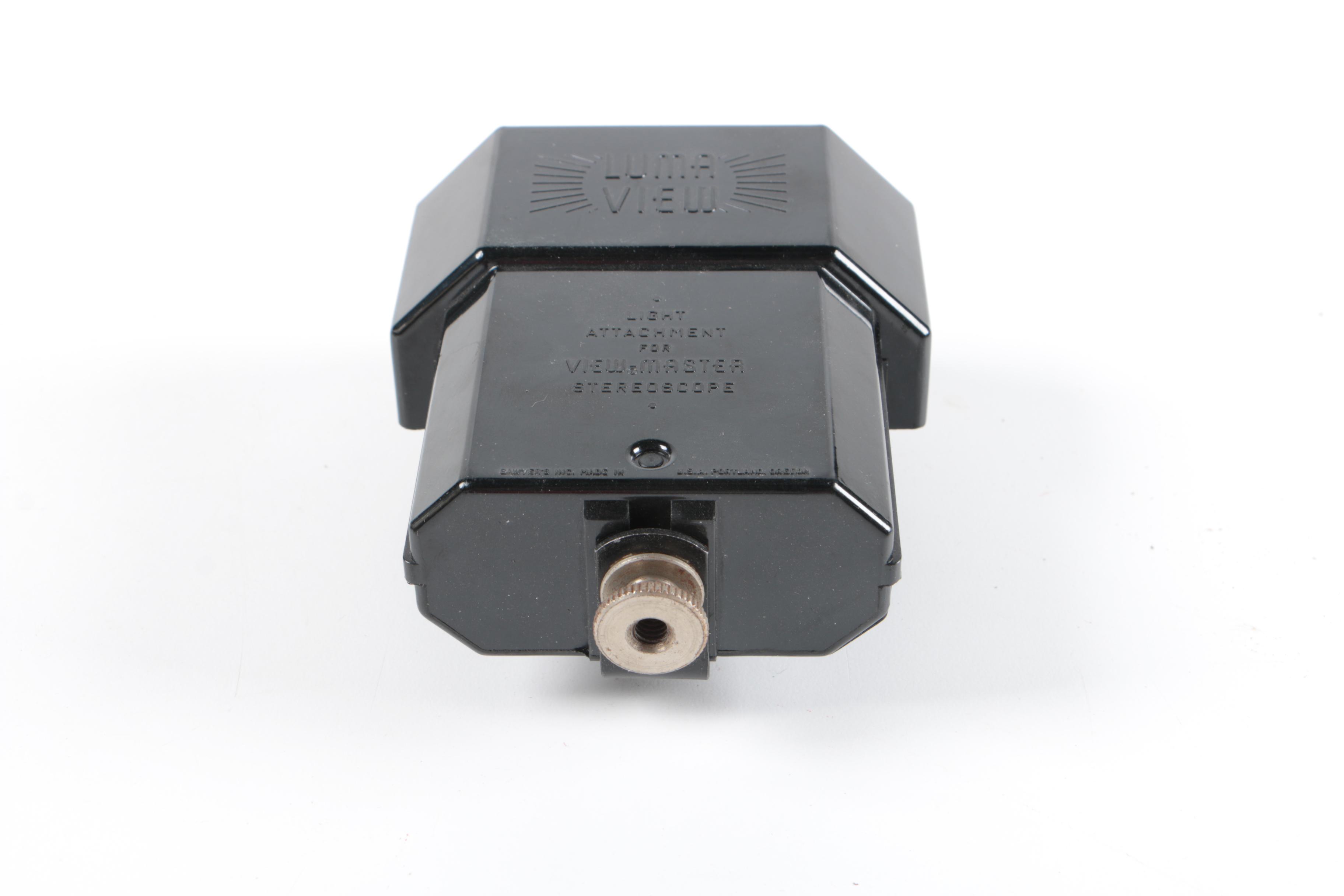 Sawyer's View-Master with Luma-View Light Attachment and Reels