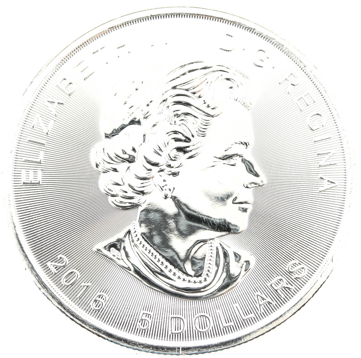 2016 Canadian Five Dollar Silver Superman Shield Coin