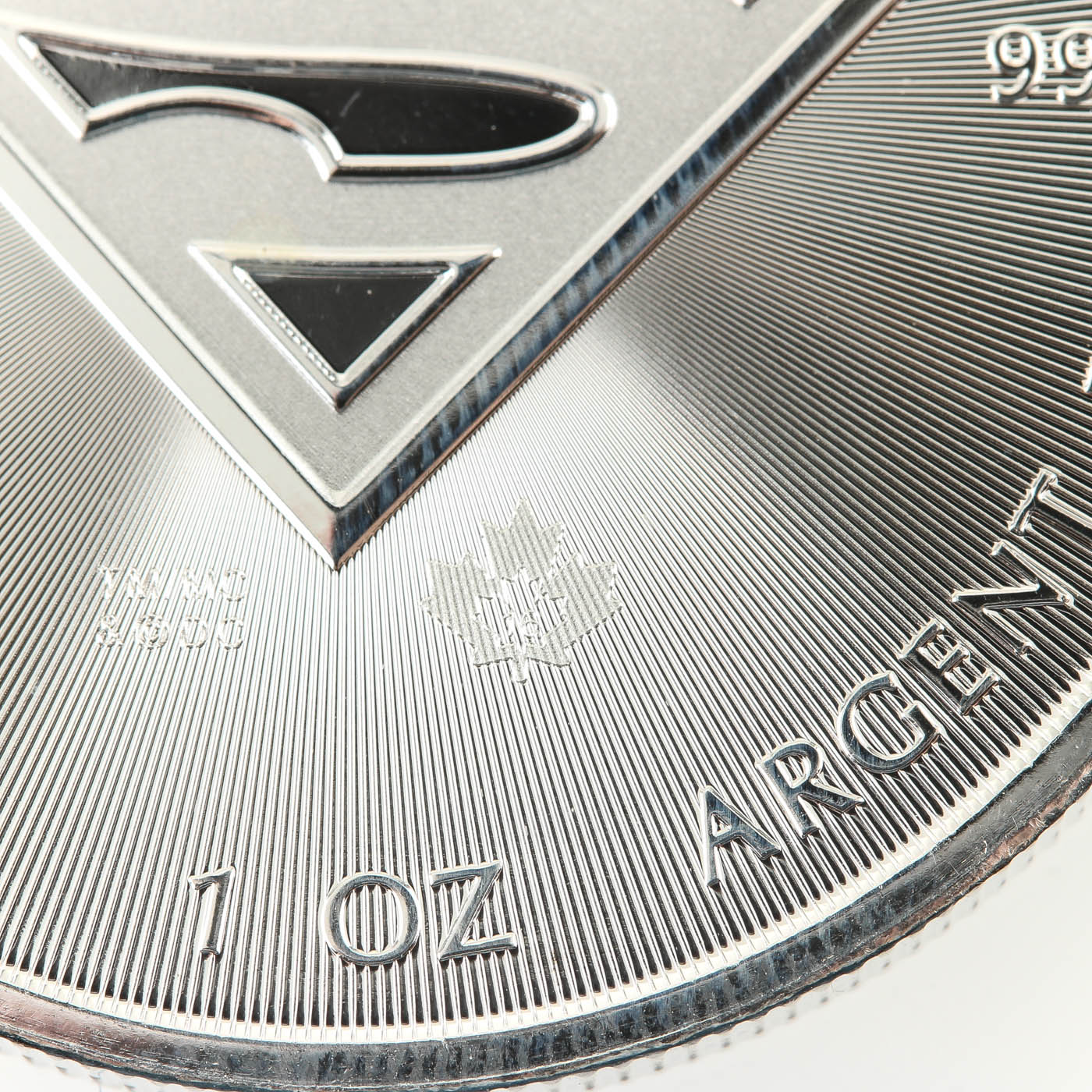 2016 Canadian Five Dollar Silver Superman Shield Coin