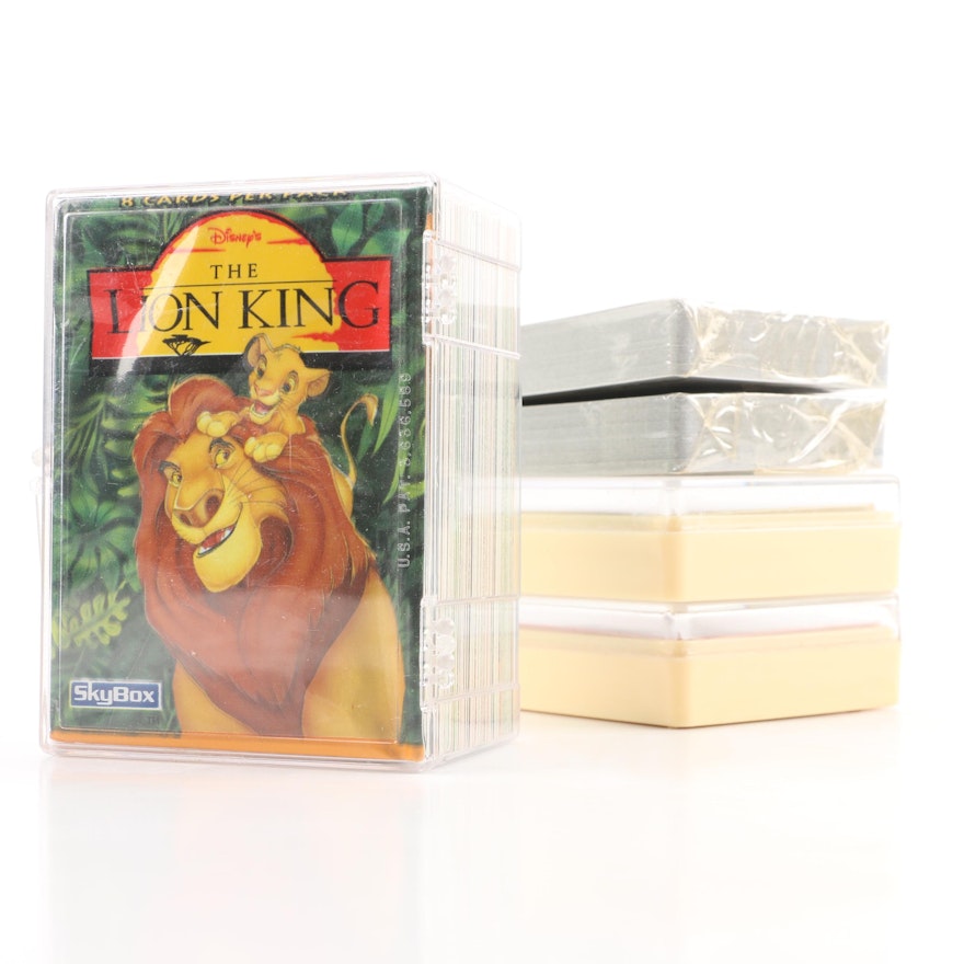 Playing Card Decks and "The Lion King" Trading Cards