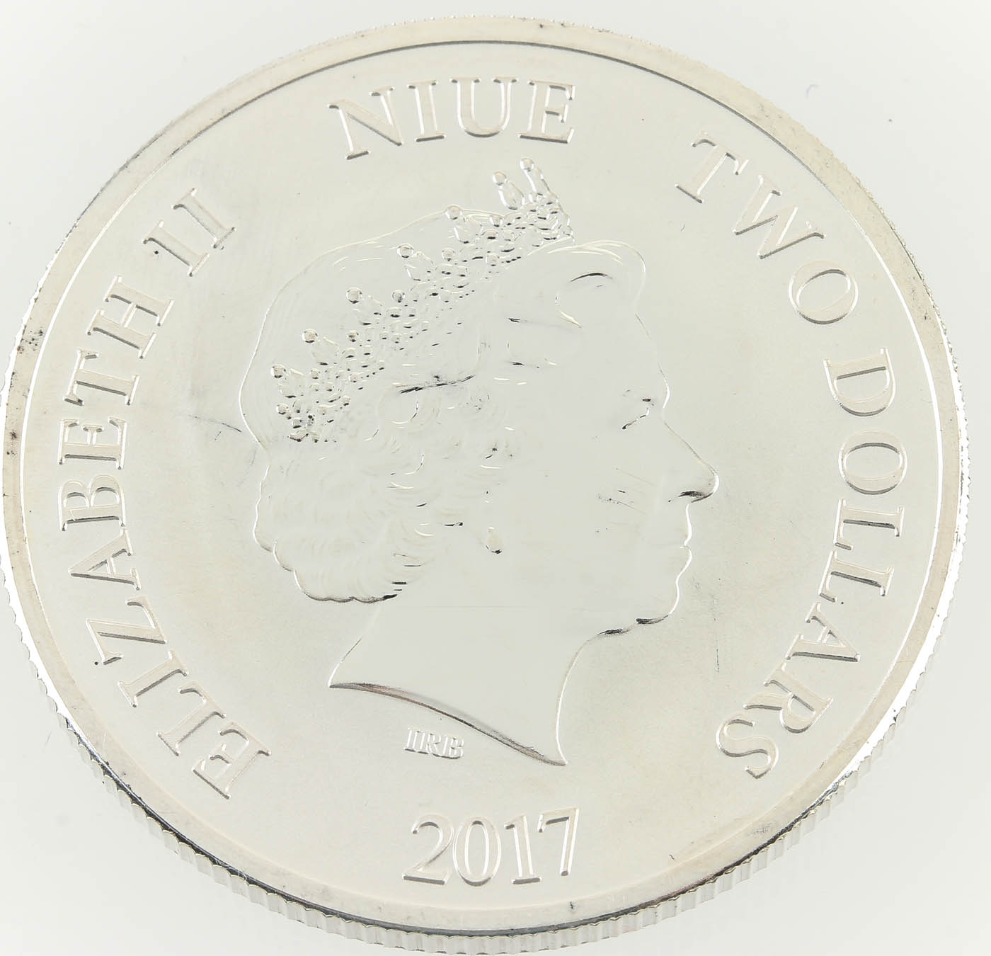 2017 New Zealand $2 Silver Year of the Rooster Coin
