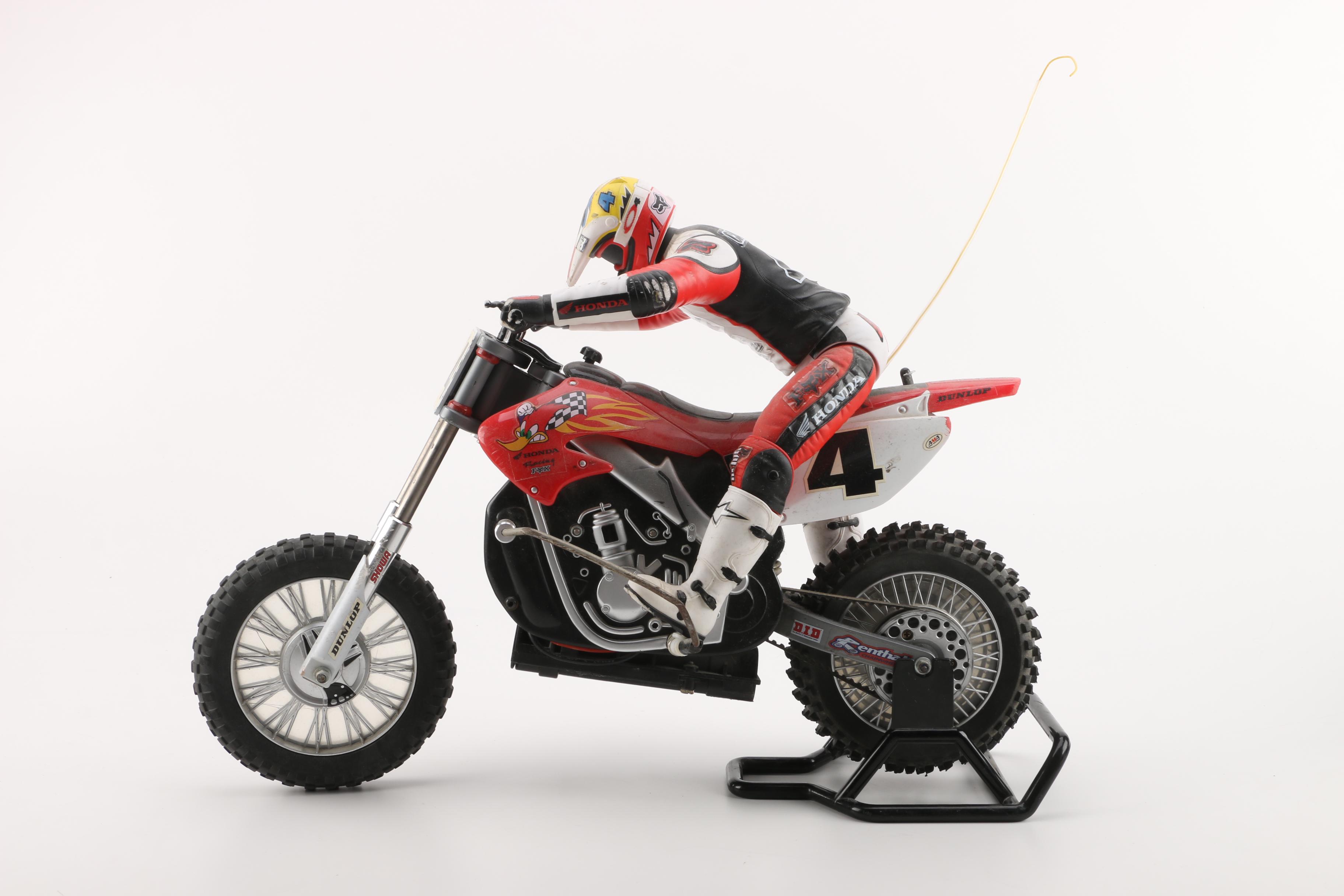 Ricky Carmichael Remote Control Honda Motocross Bike