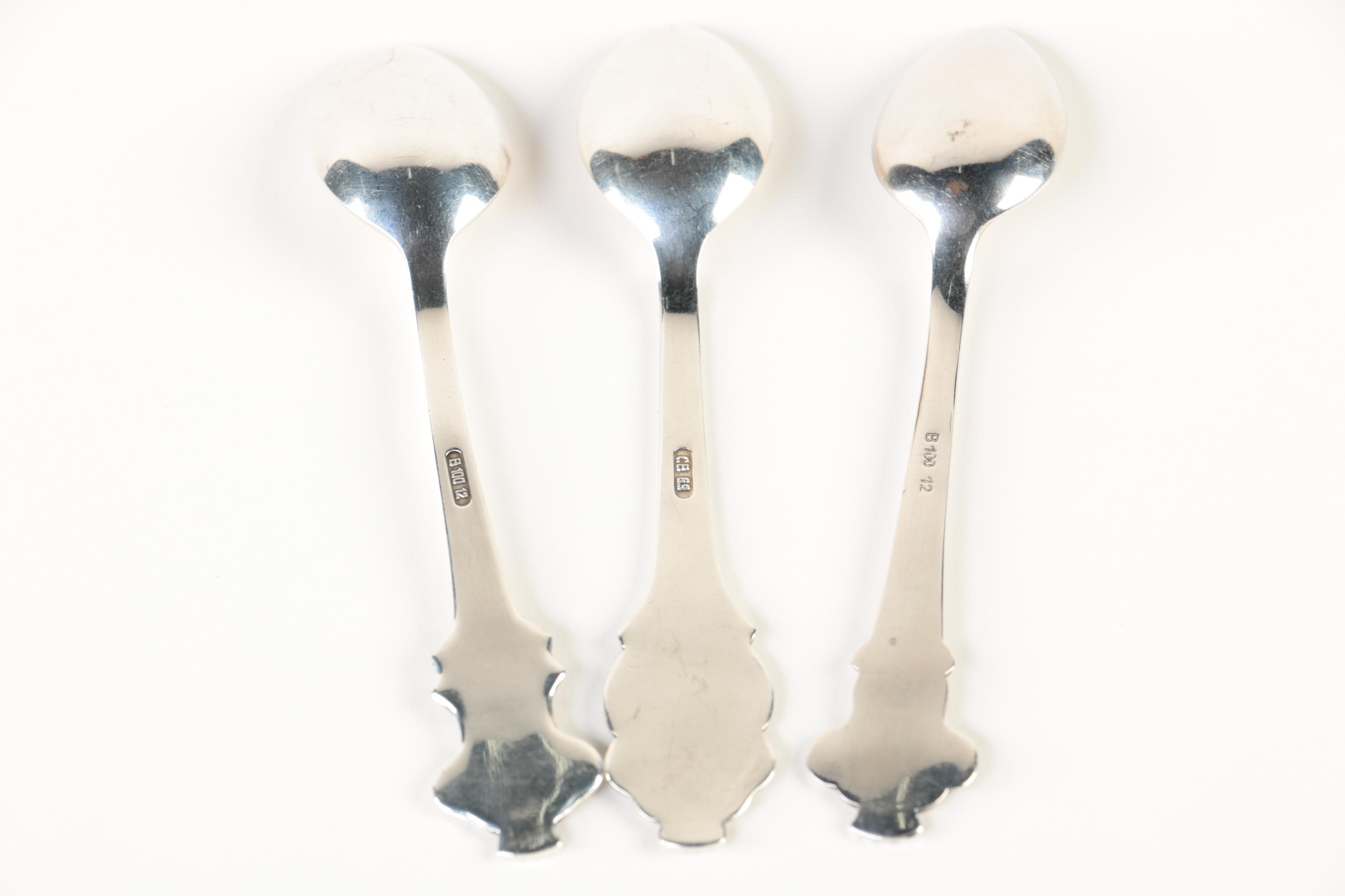 Rolex Bucherer Silver Plate Spoons